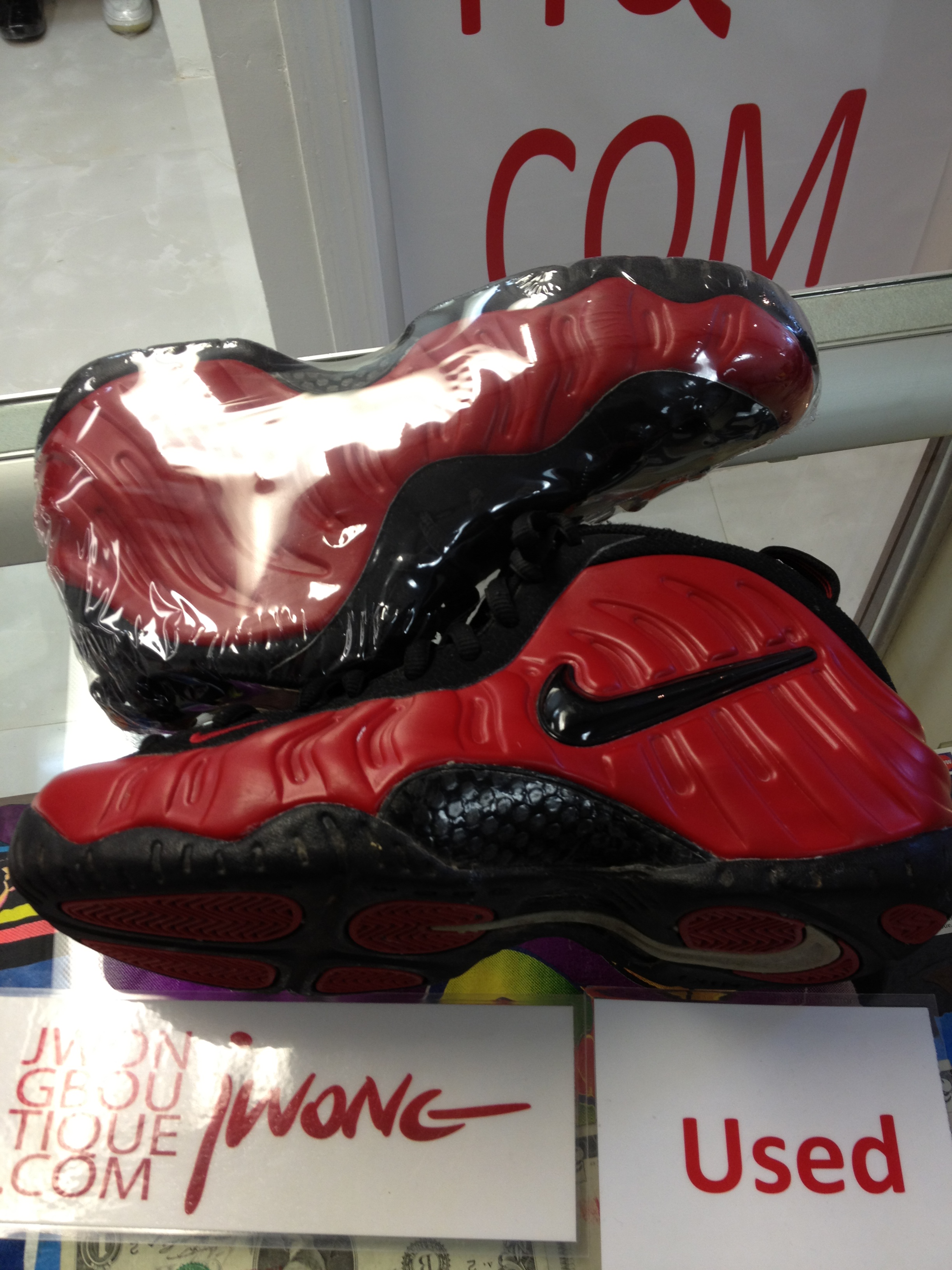 2002 Nike Air Red Pro Foamposite Jwong Boutique