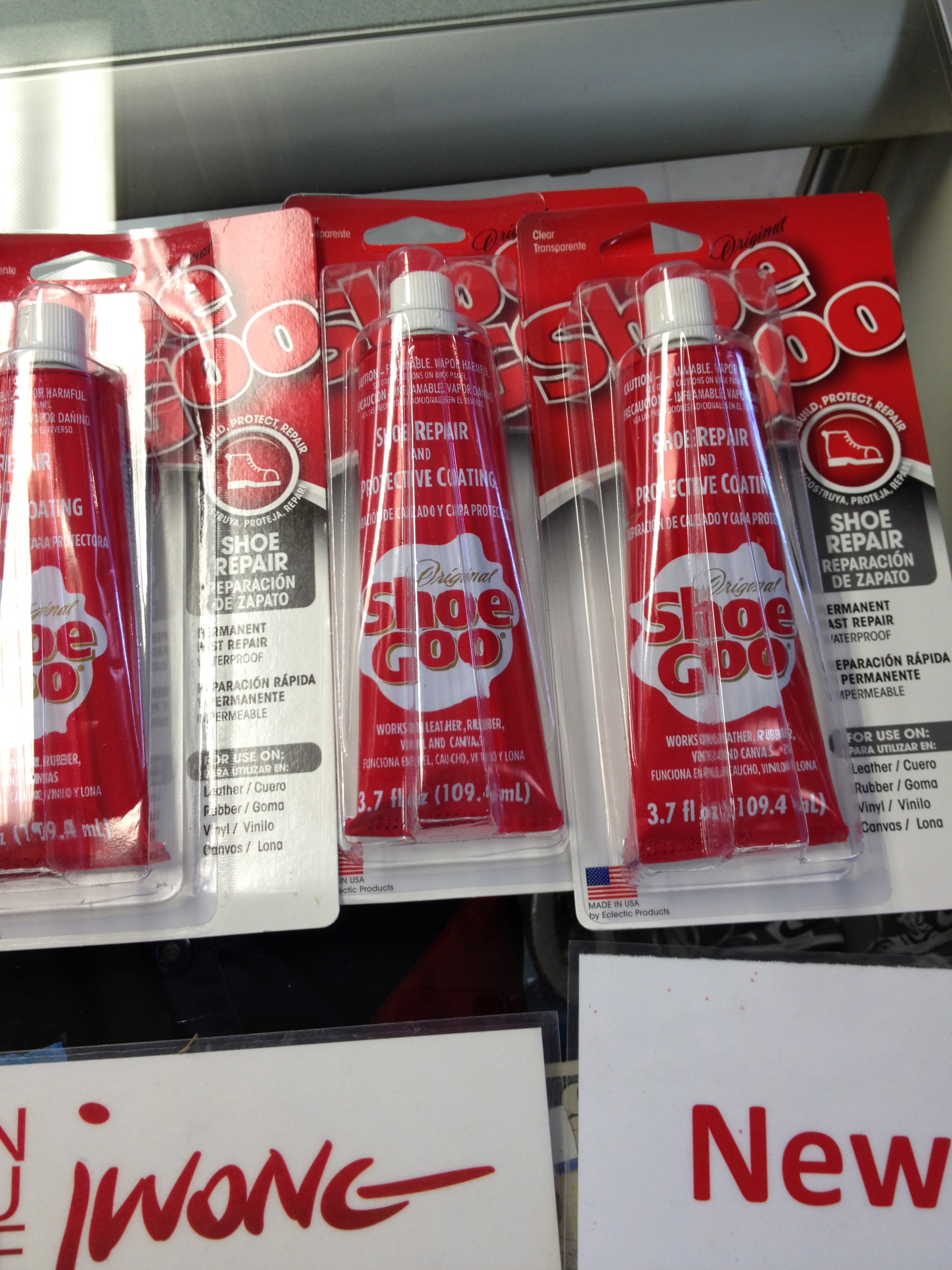 stores that sell shoe goo