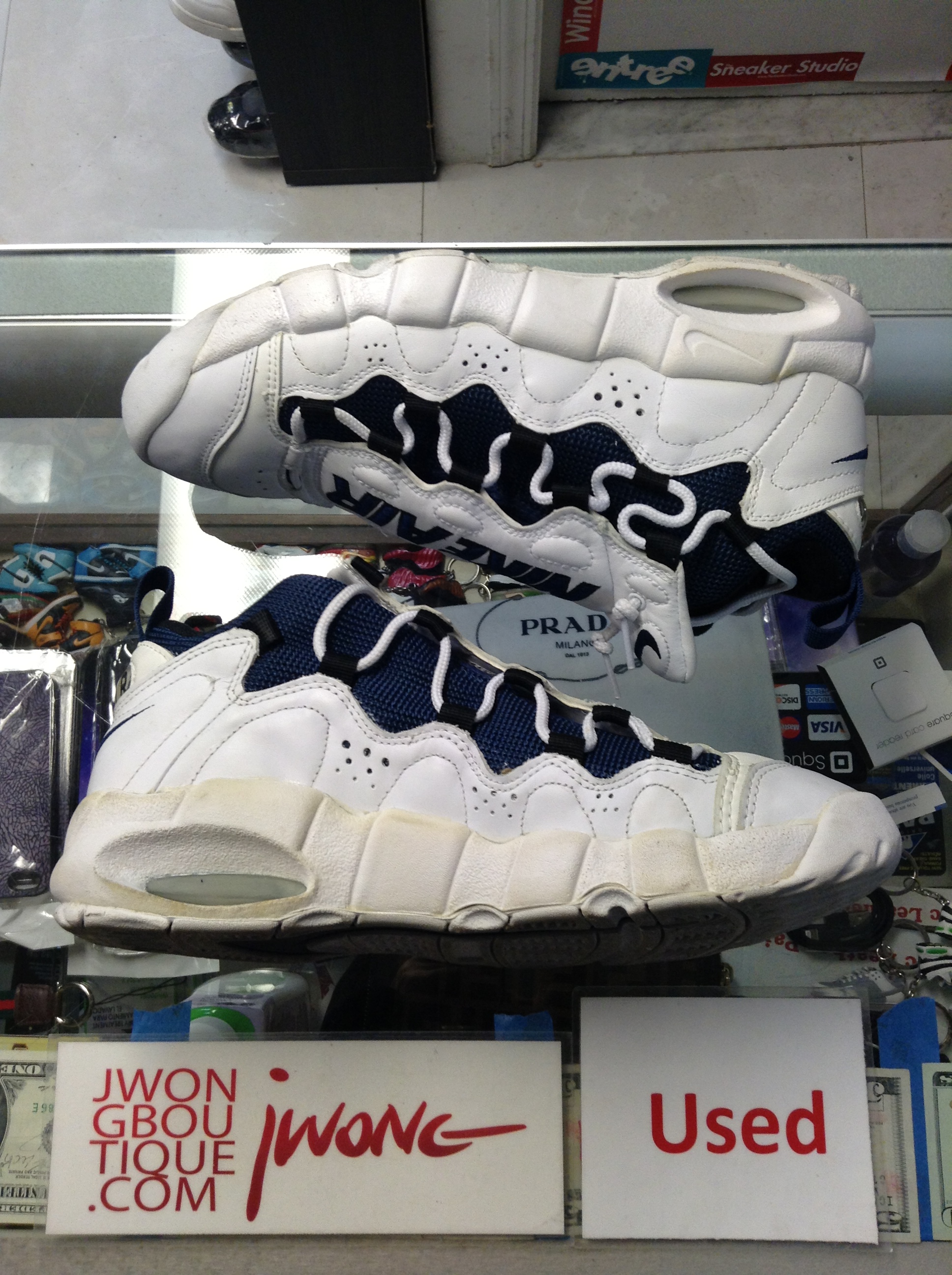 nike air money navy blue