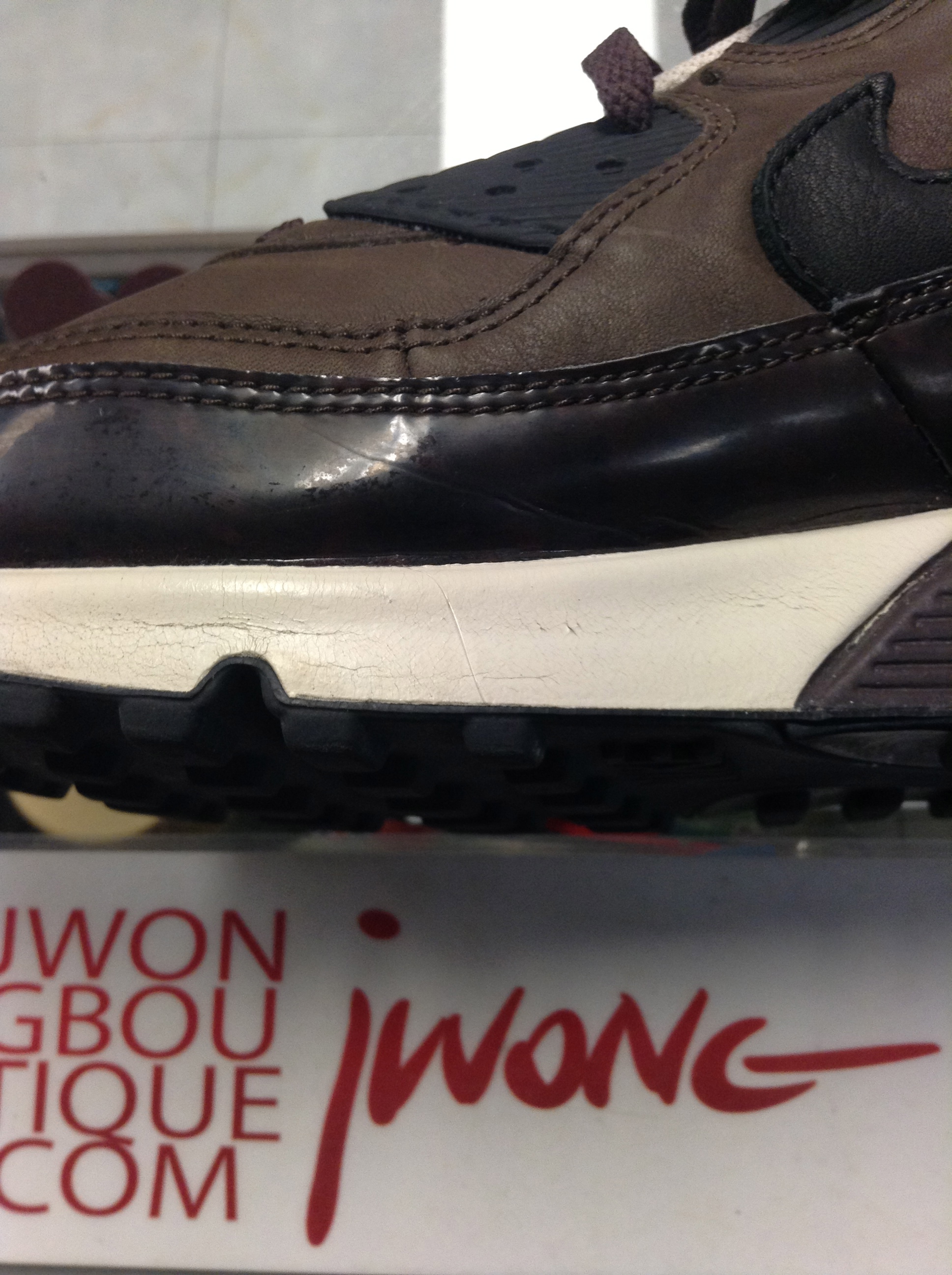 air max 90 wood grain