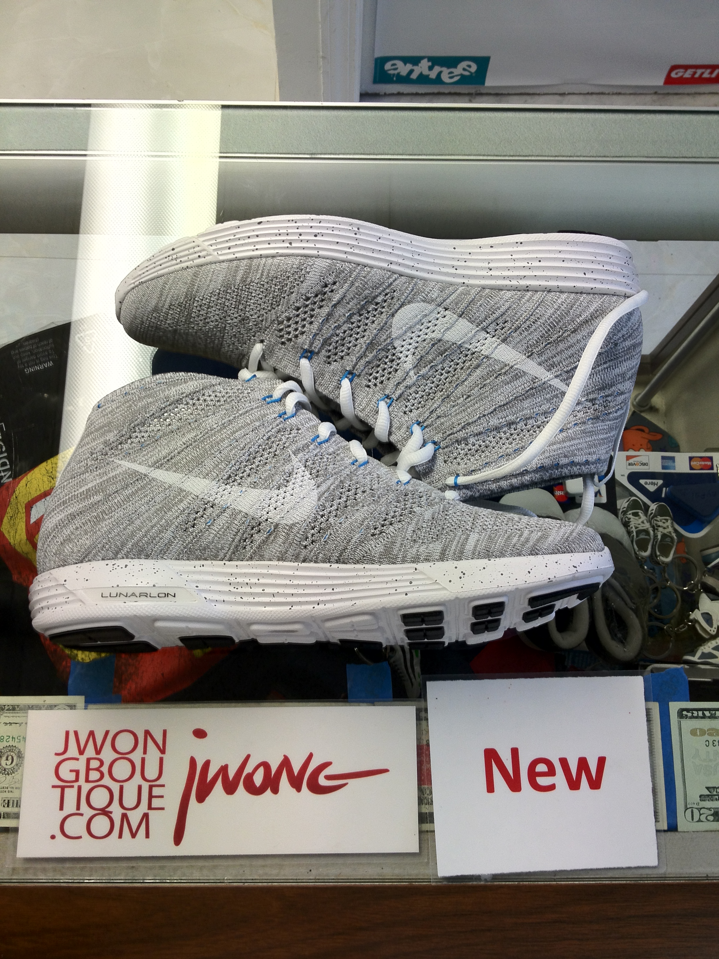 nike lunar flyknit grey