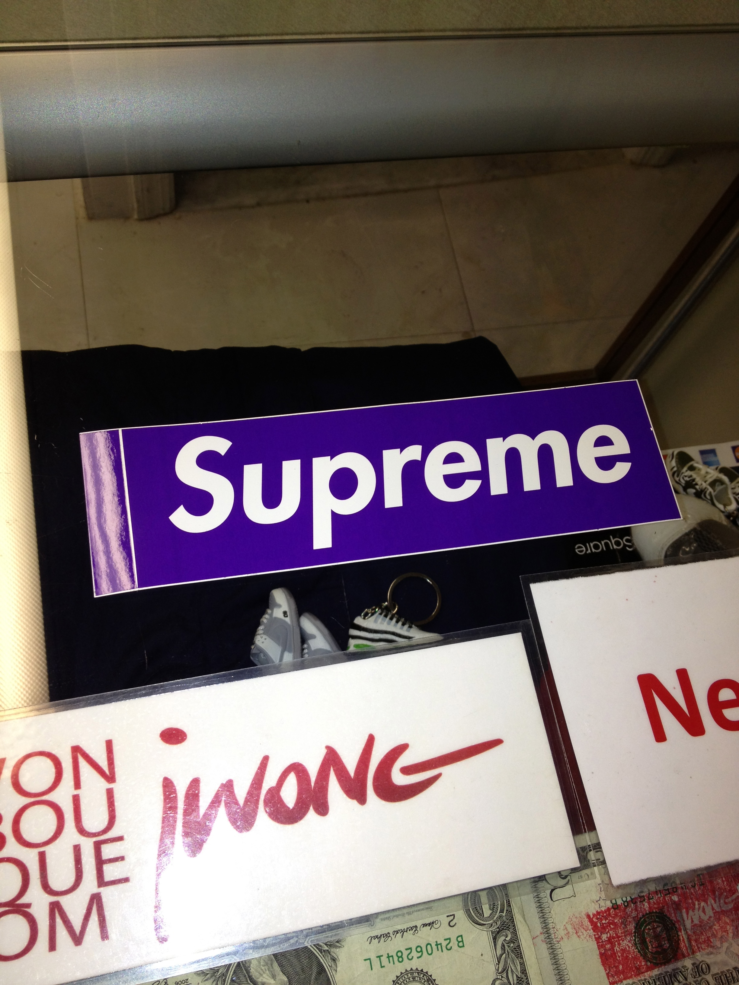2012 Supreme Sticker Purple Box | Jwong Boutique