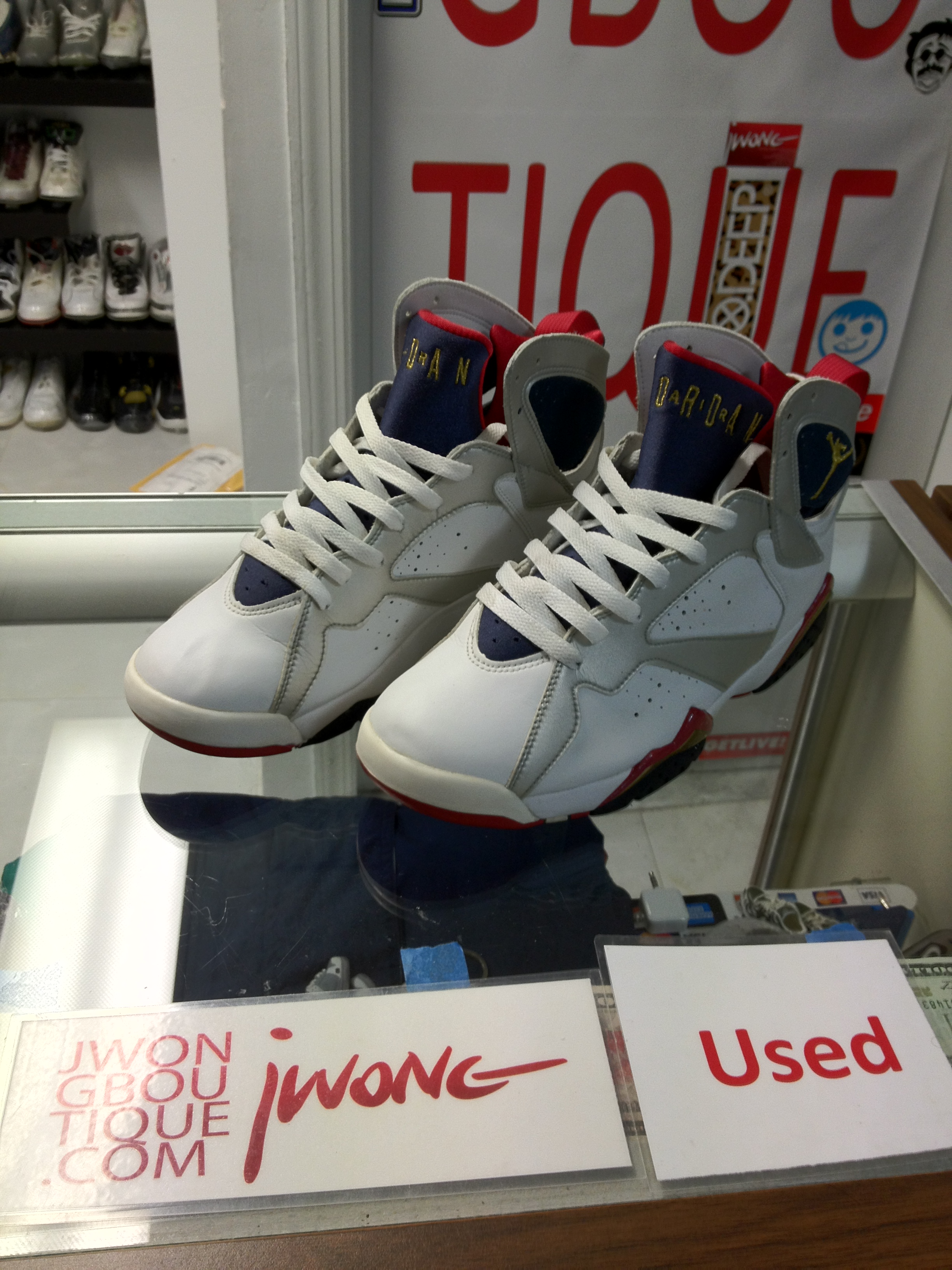 2004 Nike Air Jordan VII Olympic | Jwong Boutique