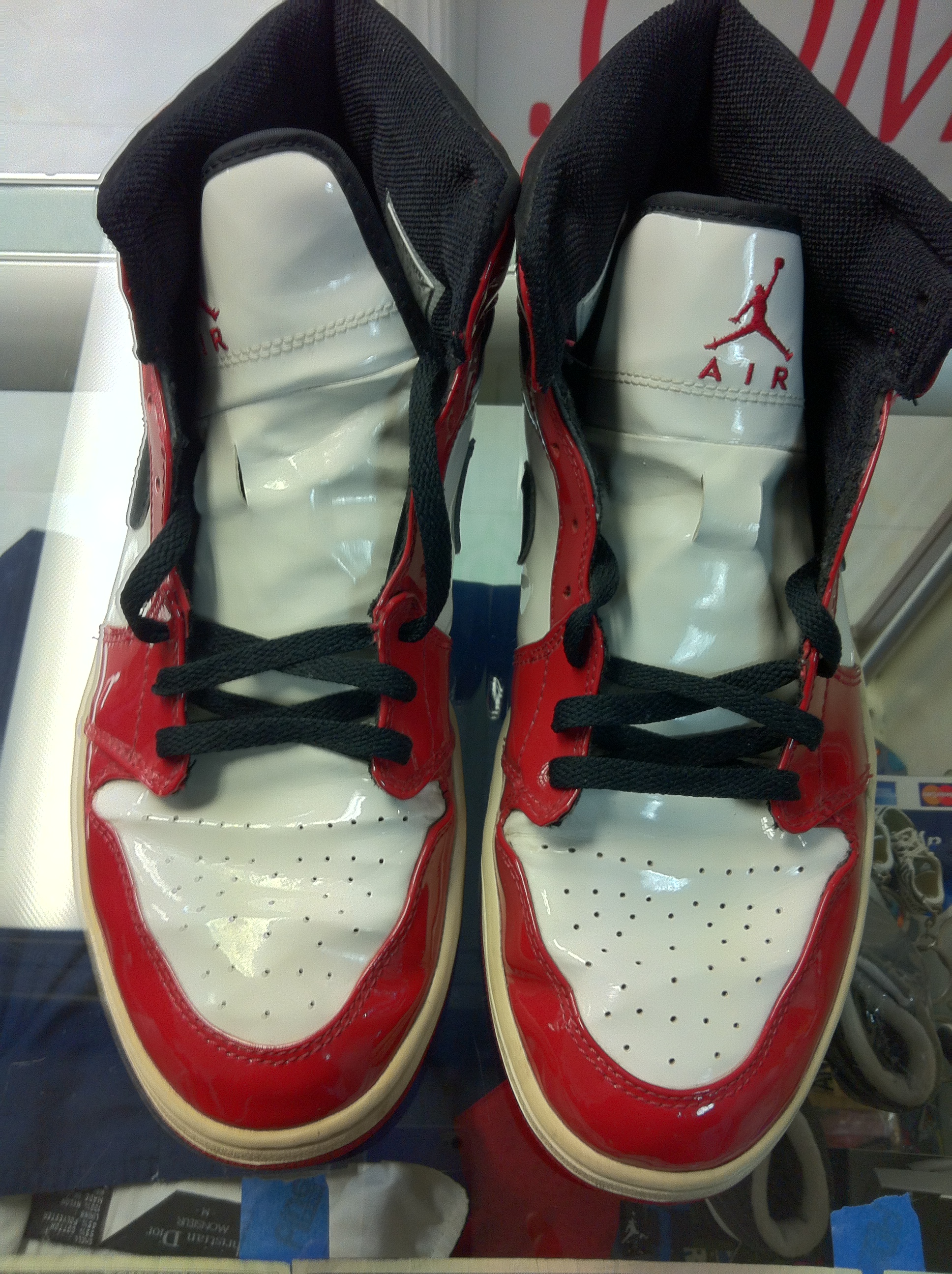 2003 Nike Air Jordan I Patent Leather Red | Jwong Boutique