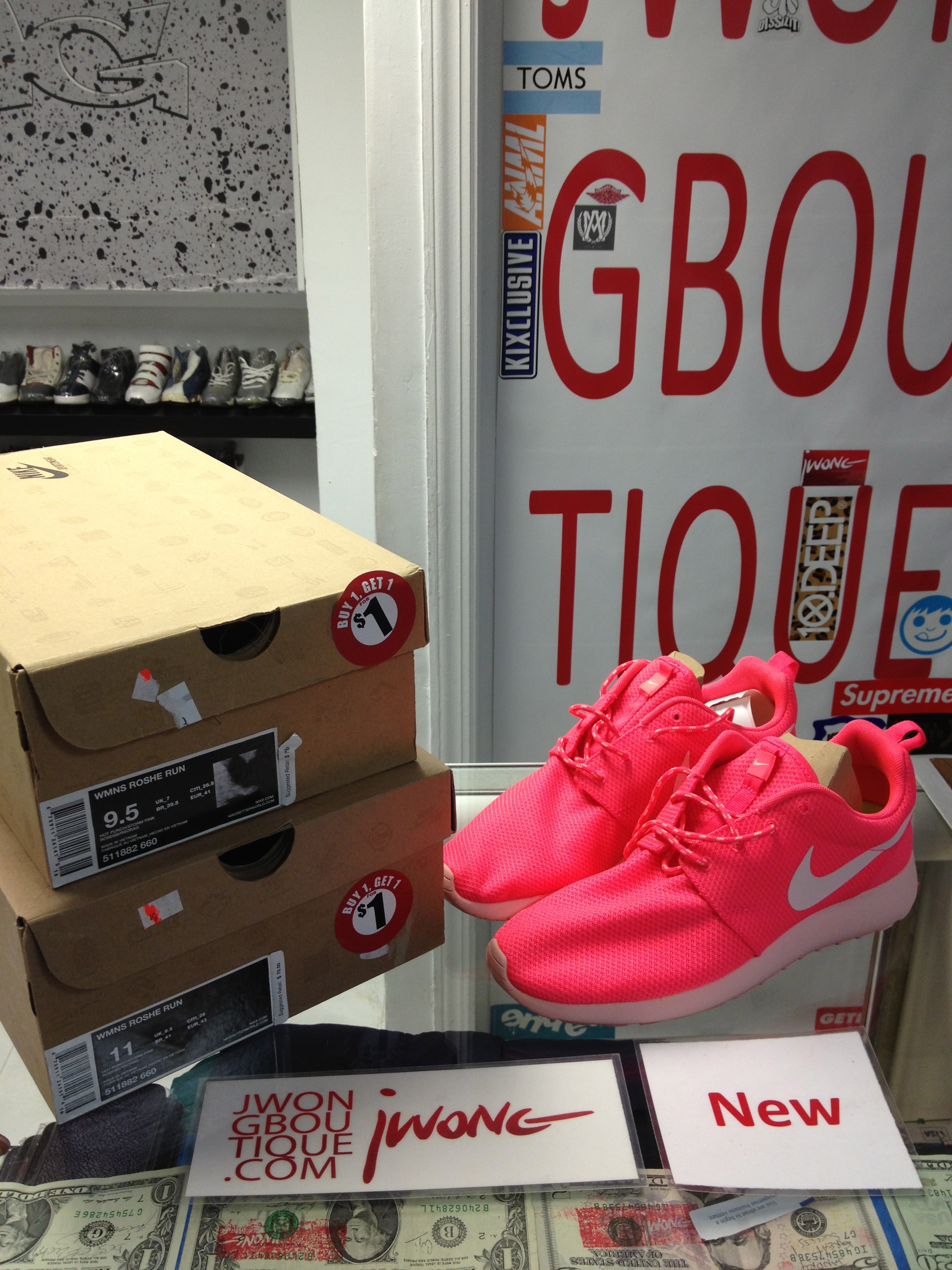 roshe run pink