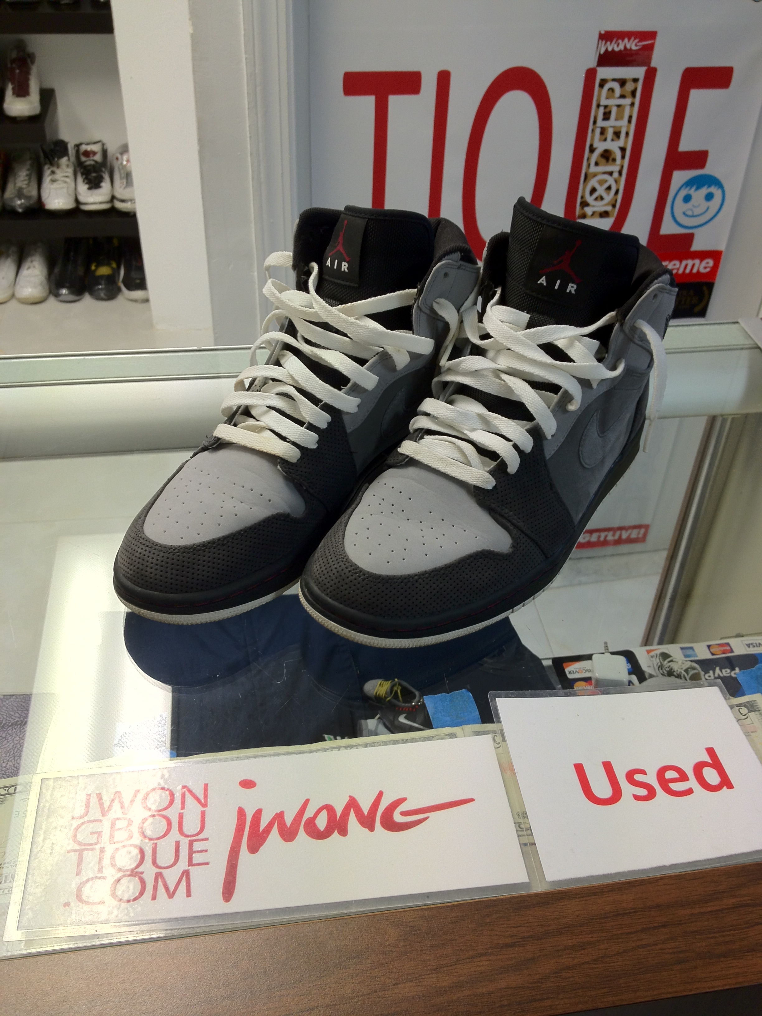 2010 Nike Air Jordan I Stealth | Jwong Boutique