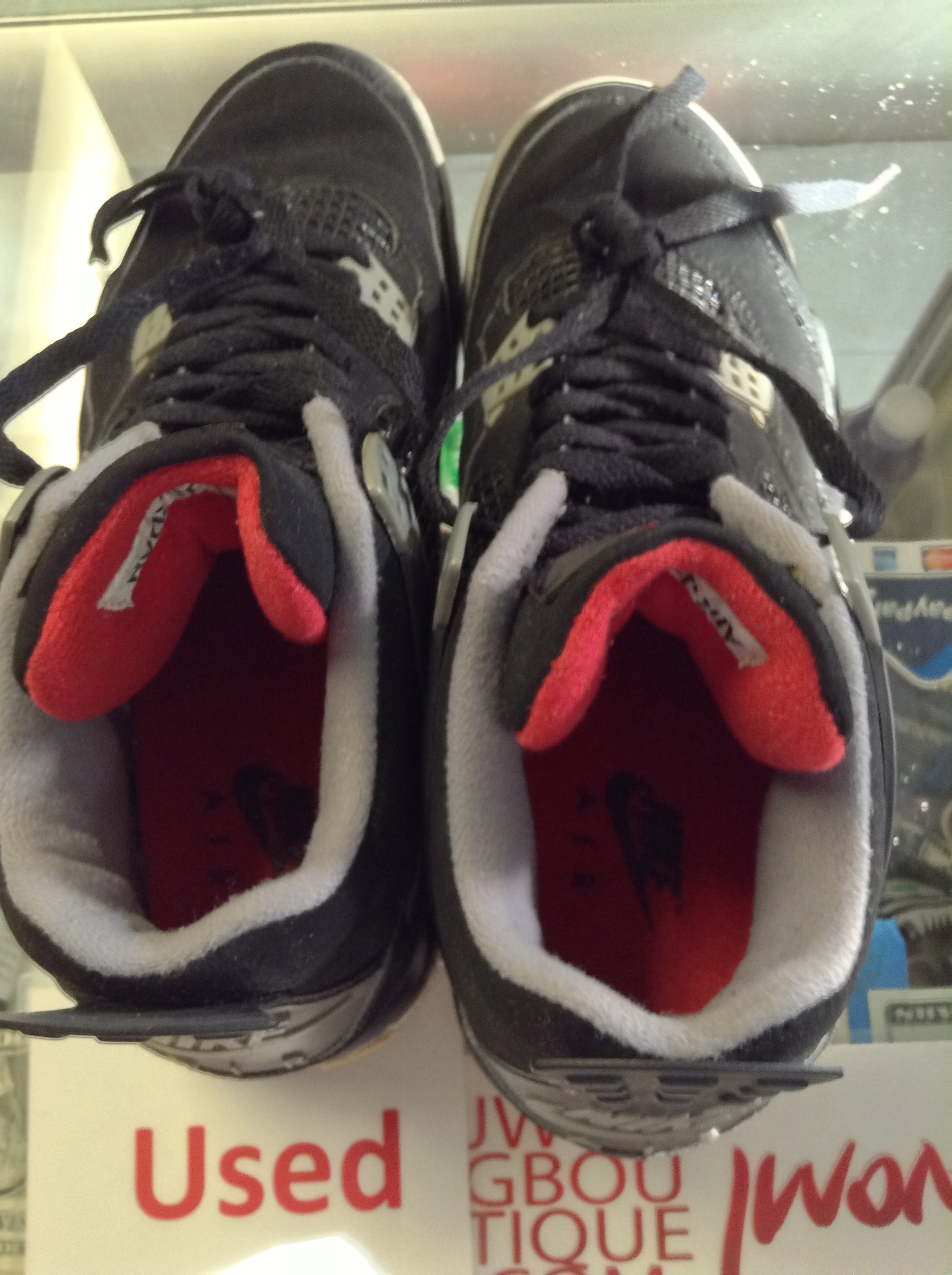 fake air jordan 4 bred
