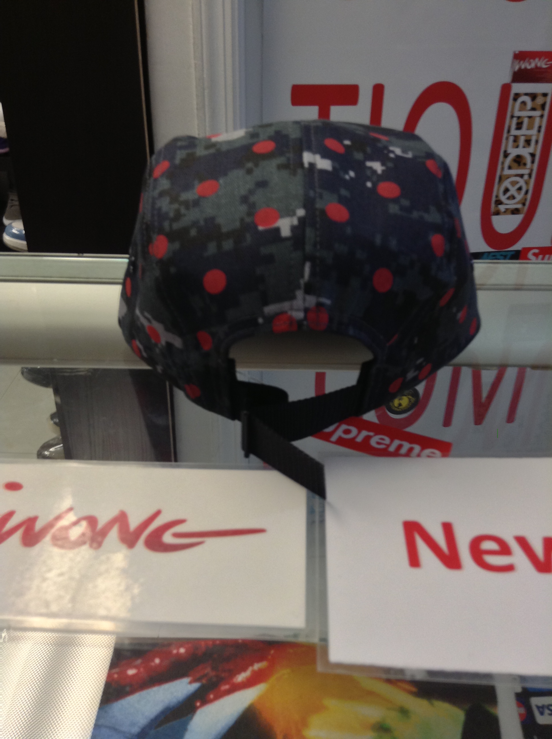 supreme cdg camp cap