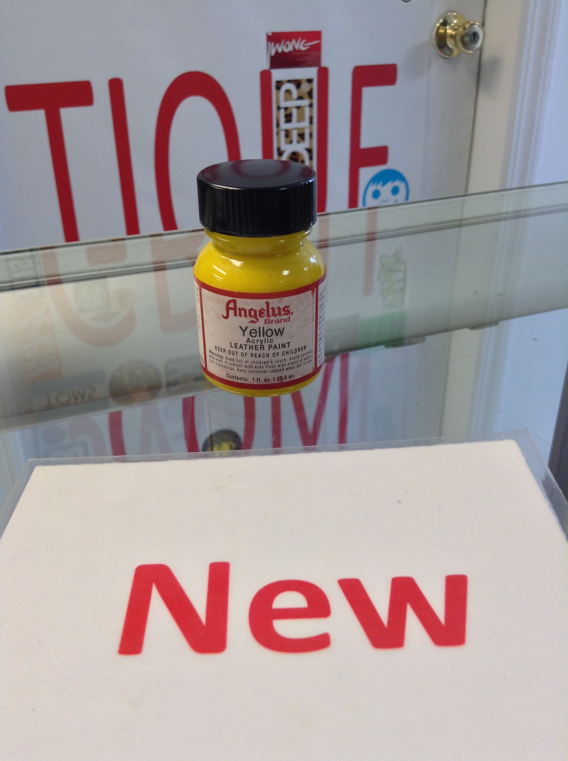 yellow angelus paint