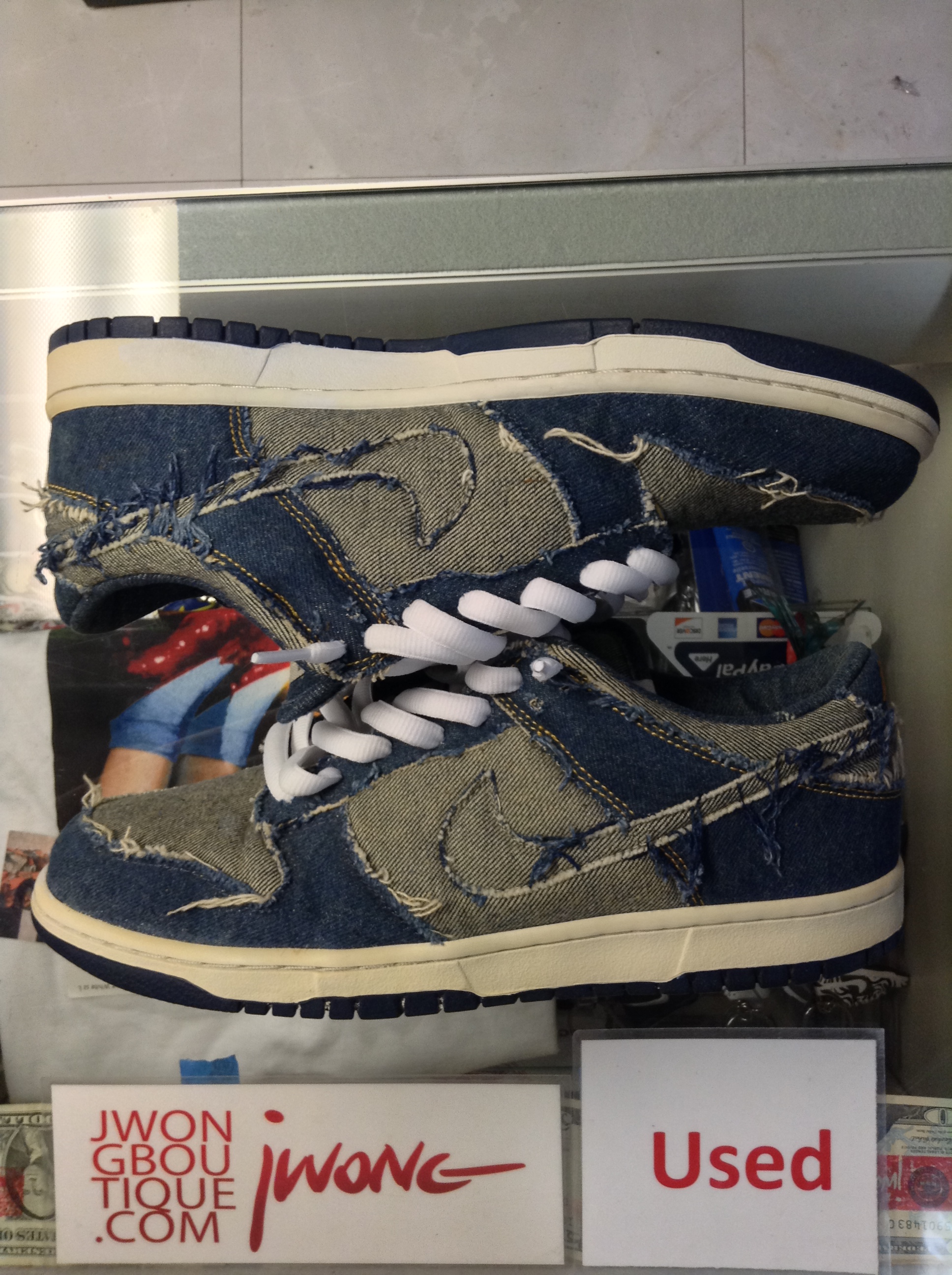 blue jean dunks