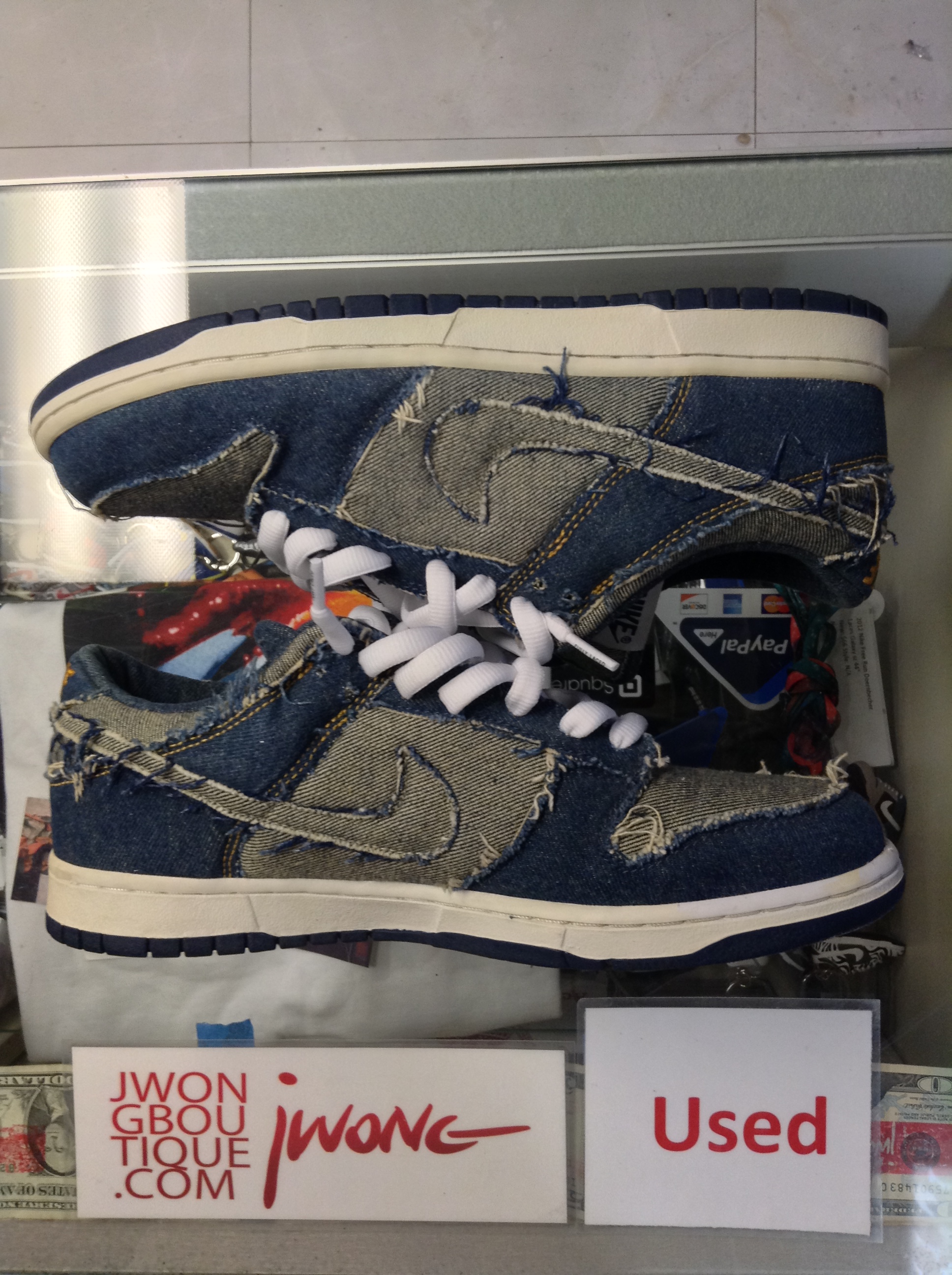 blue jean dunks