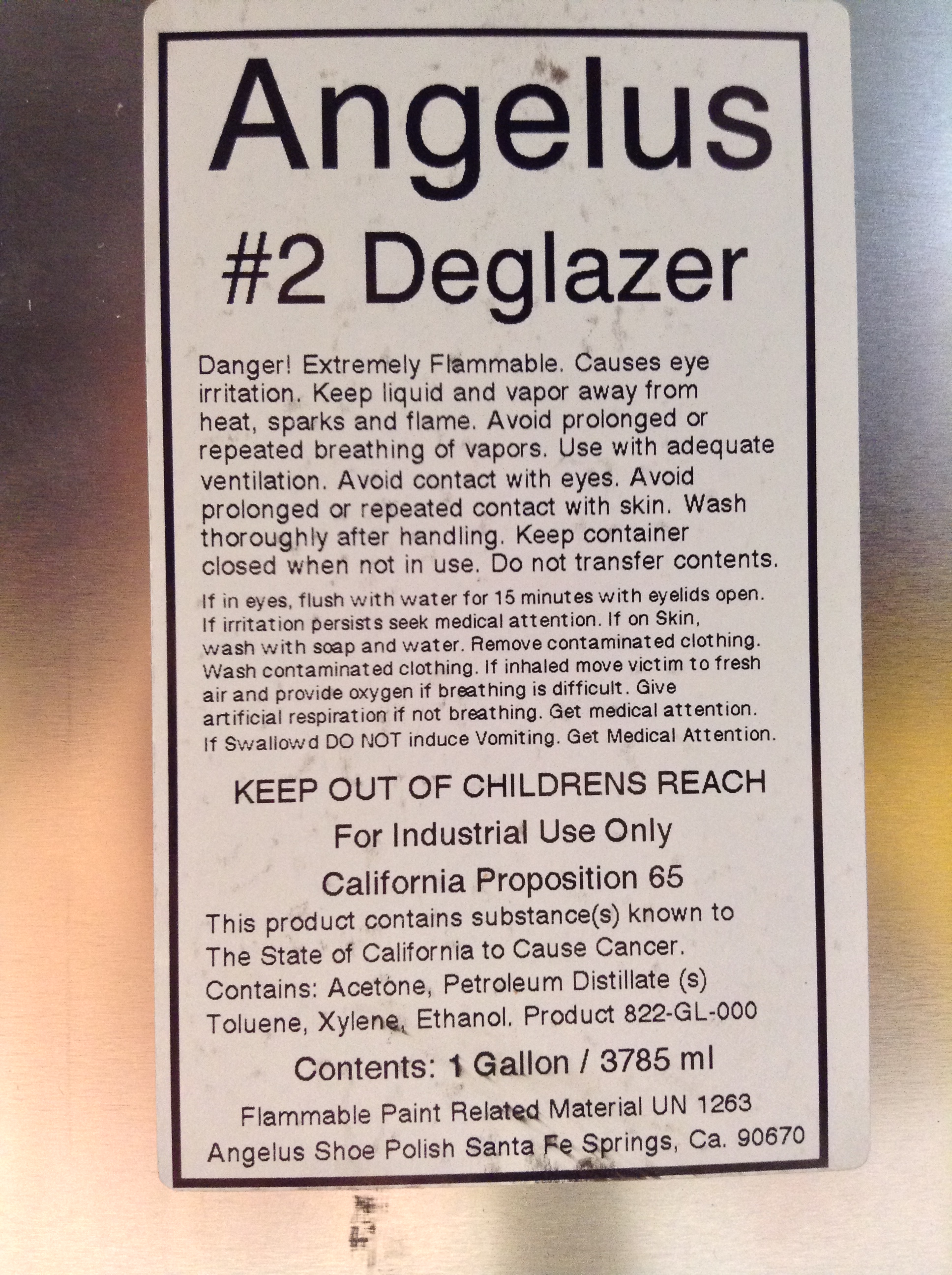 how to use angelus leather preparer and deglazer