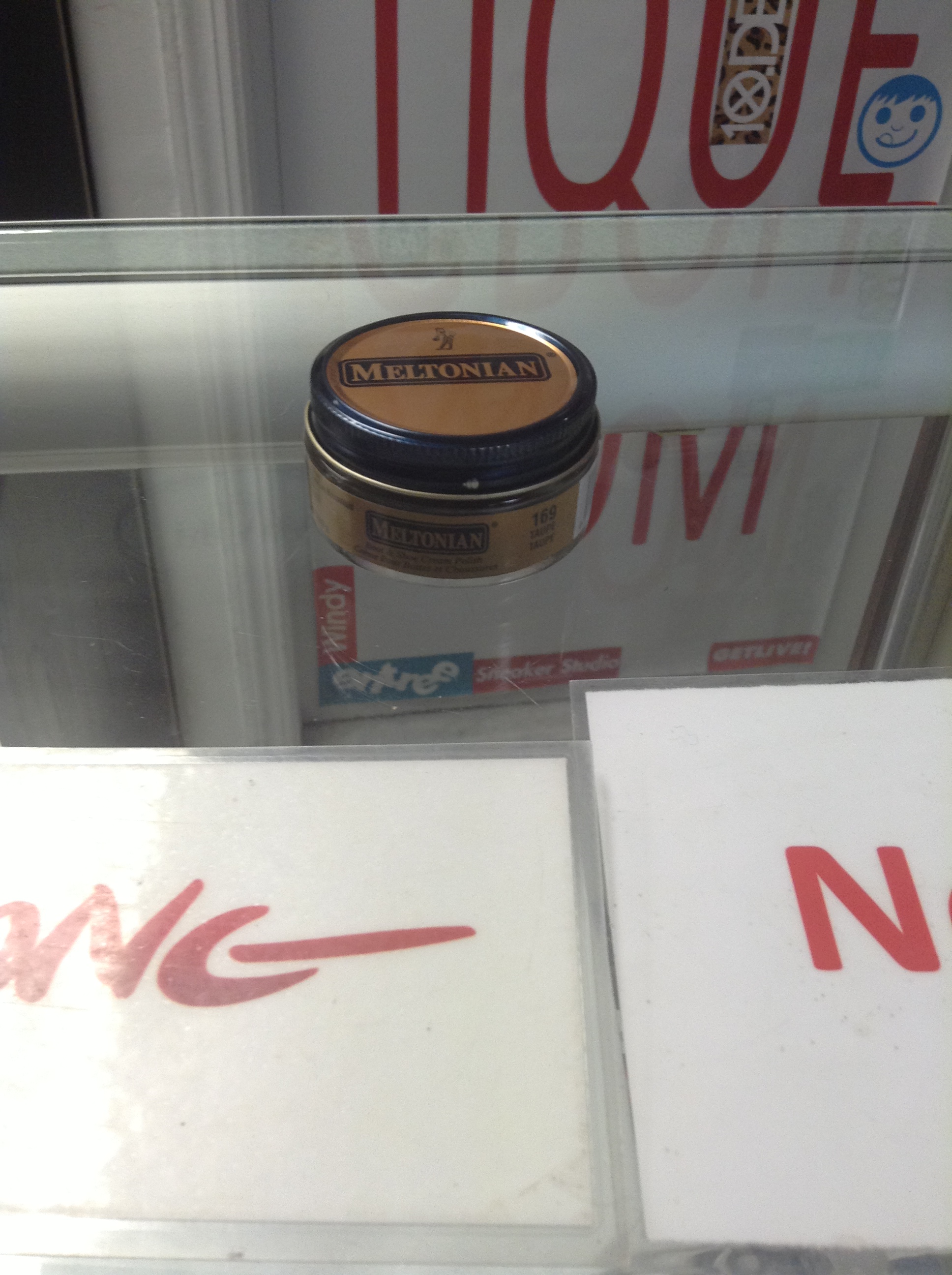 taupe shoe polish