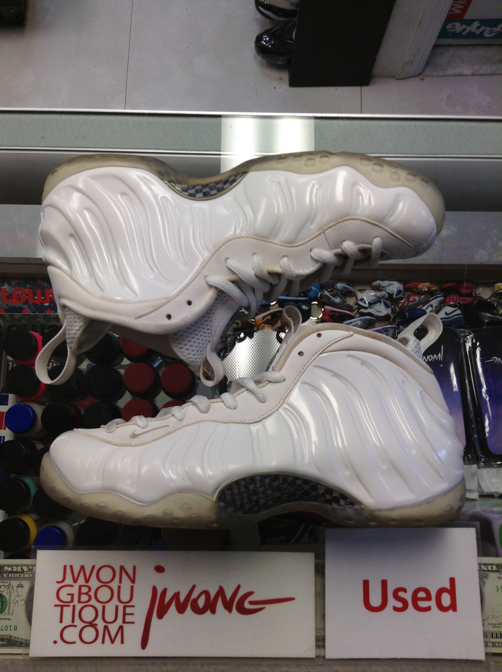 foamposite white out