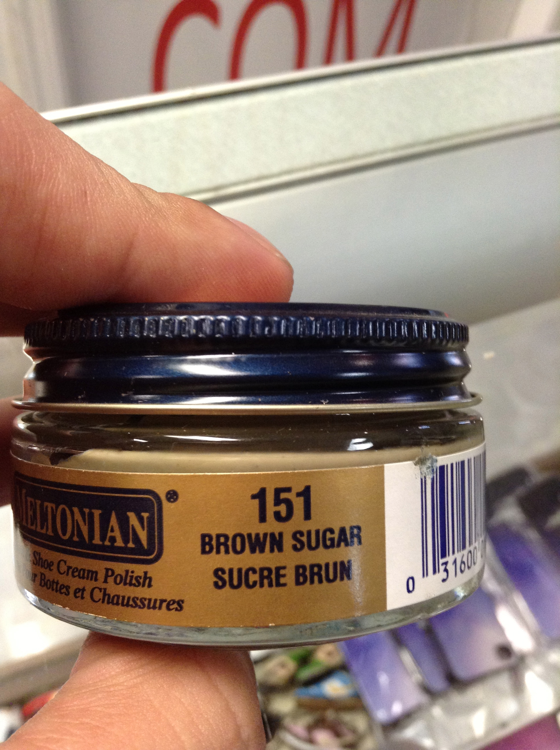 brown shoe cream