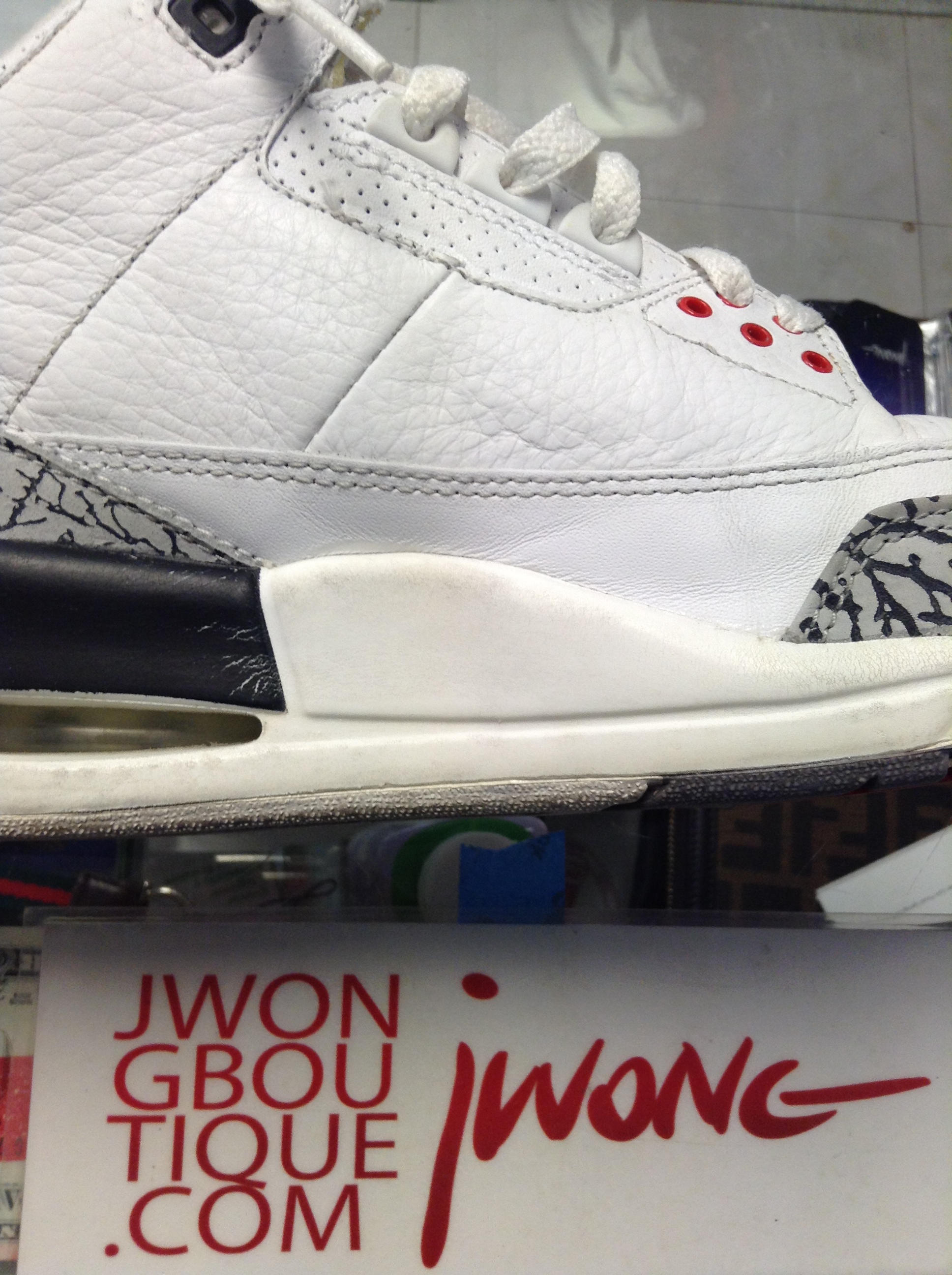 2003 Nike Air Jordan III White Cement | Jwong Boutique