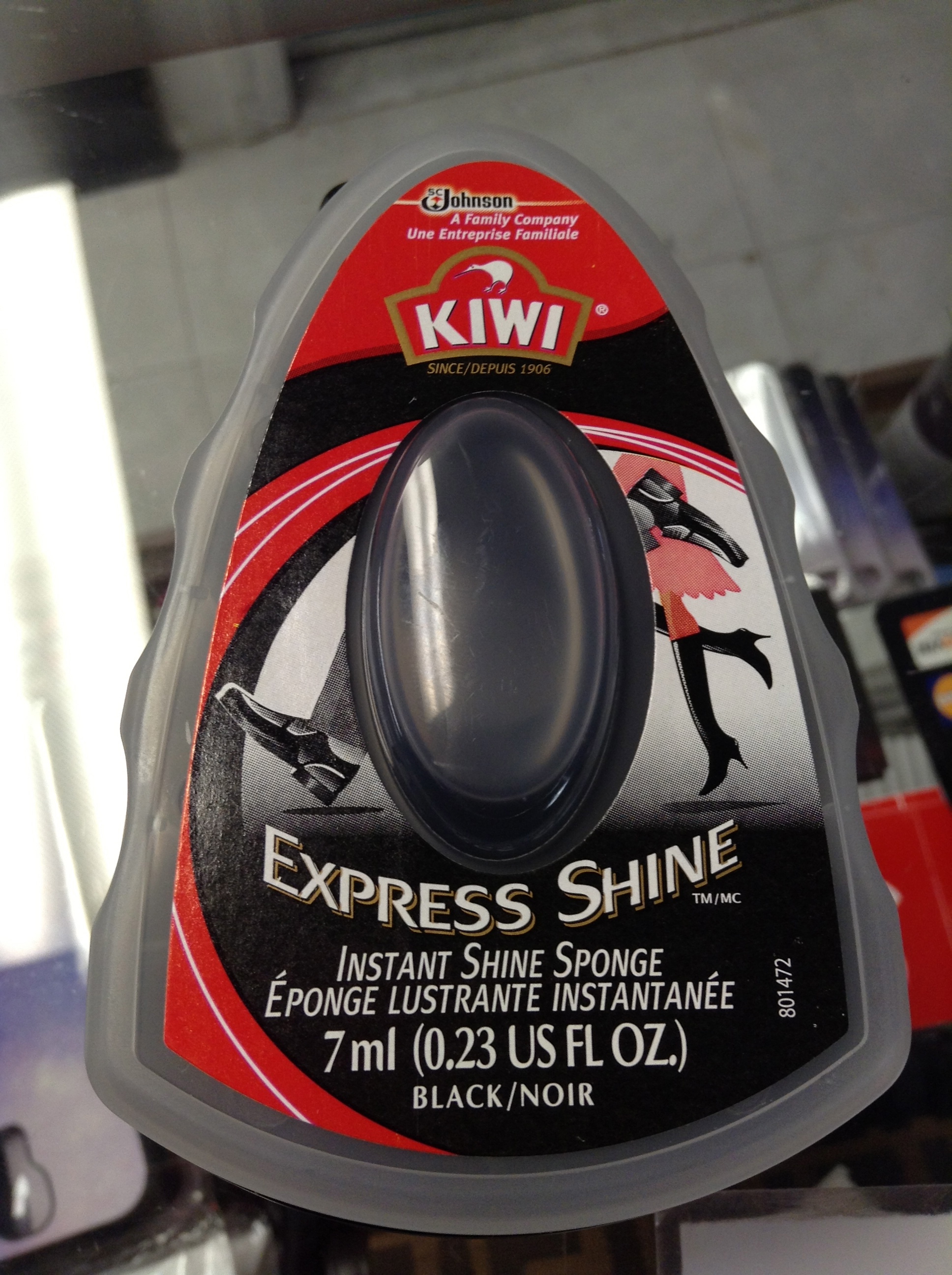 kiwi express shine sponge not working