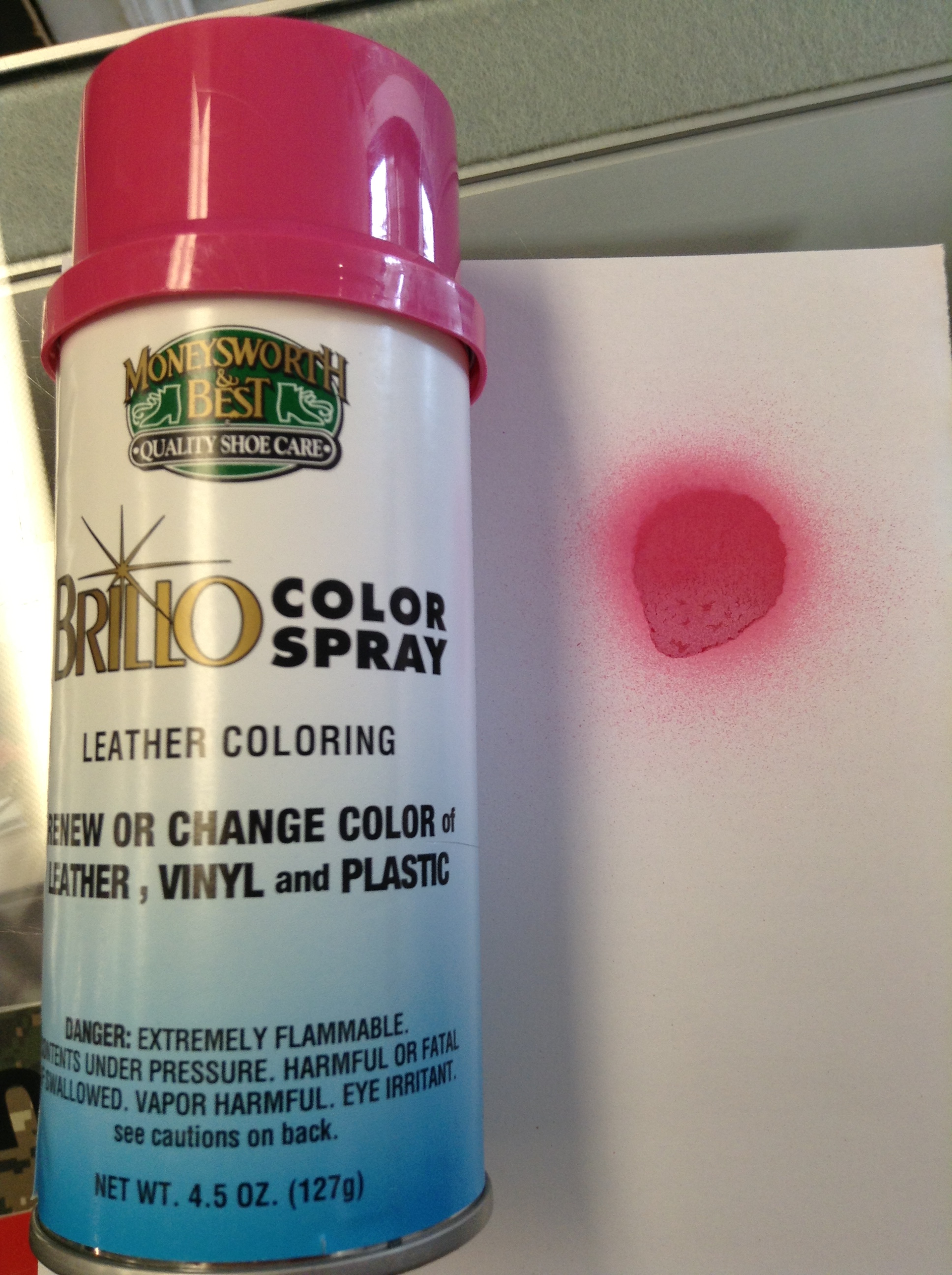 brillo color spray chart