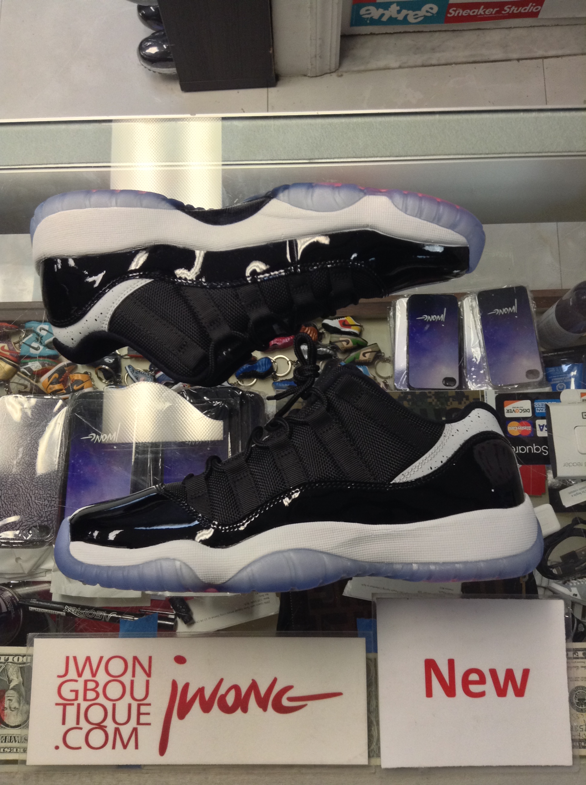 white and silver air max