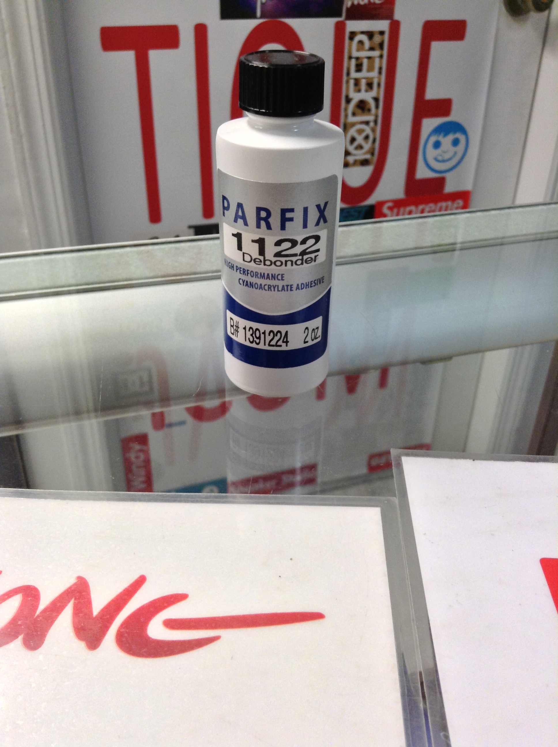 Parfix Debonder Super Crazy Glue Remover 2 FL OZ Jwong Boutique