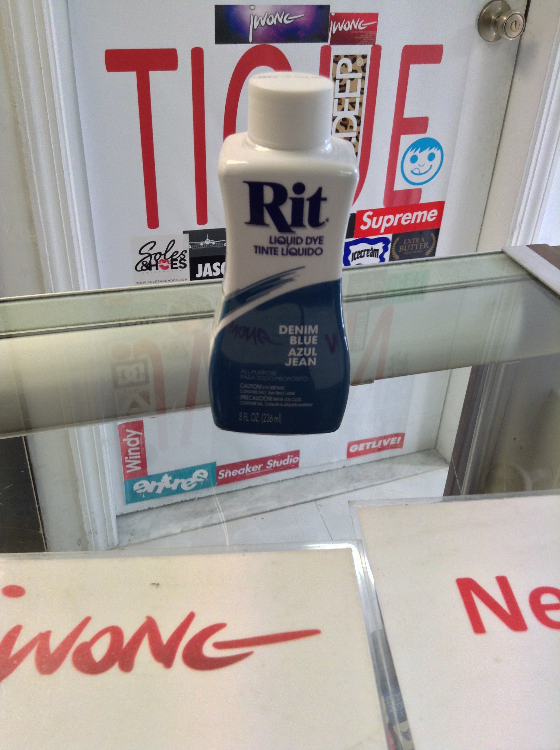 Rit Liquid Dye Denim Blue 8 FL OZ Jwong Boutique