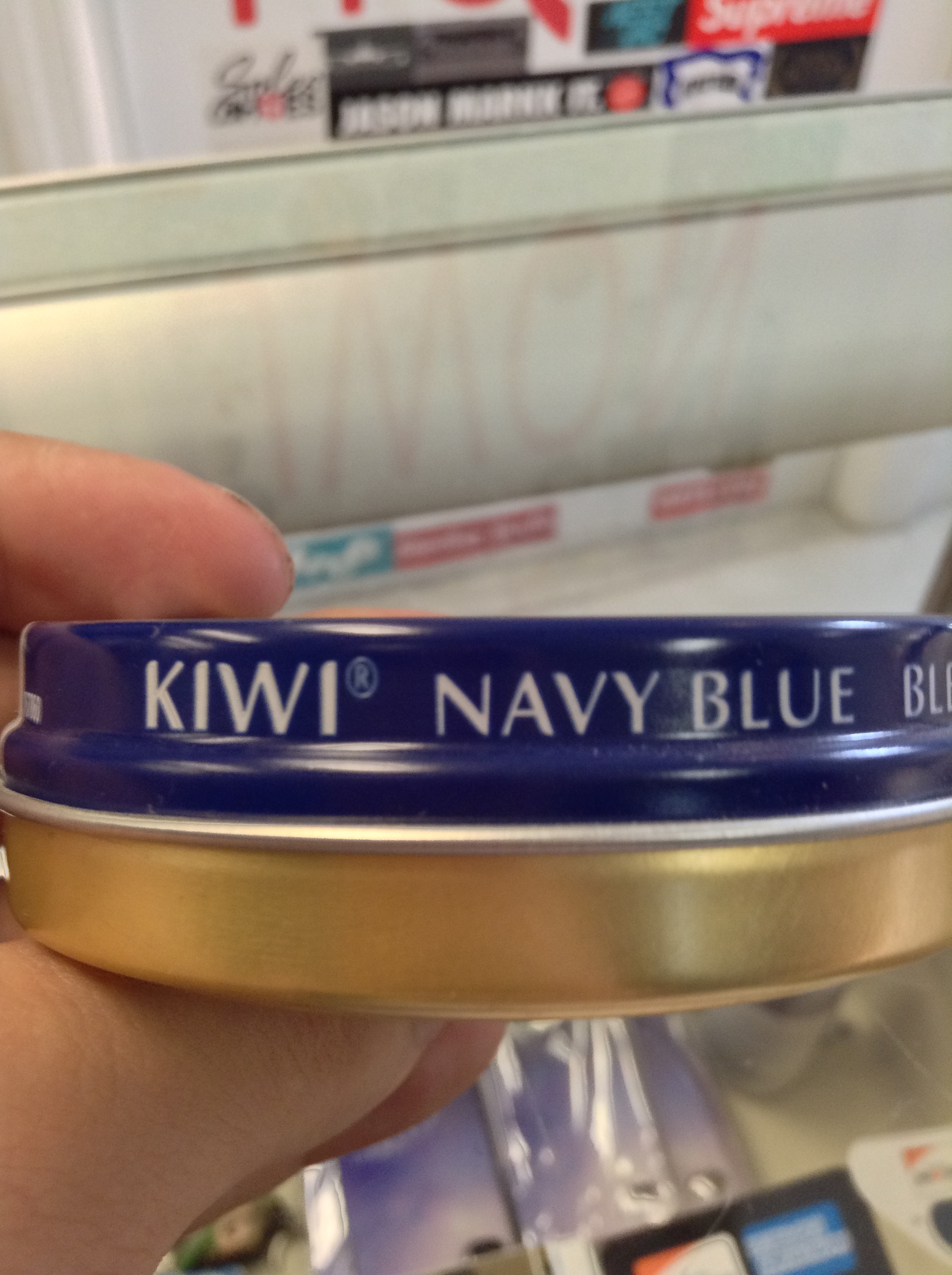 Kiwi Shoe Polish Navy Blue | Jwong Boutique