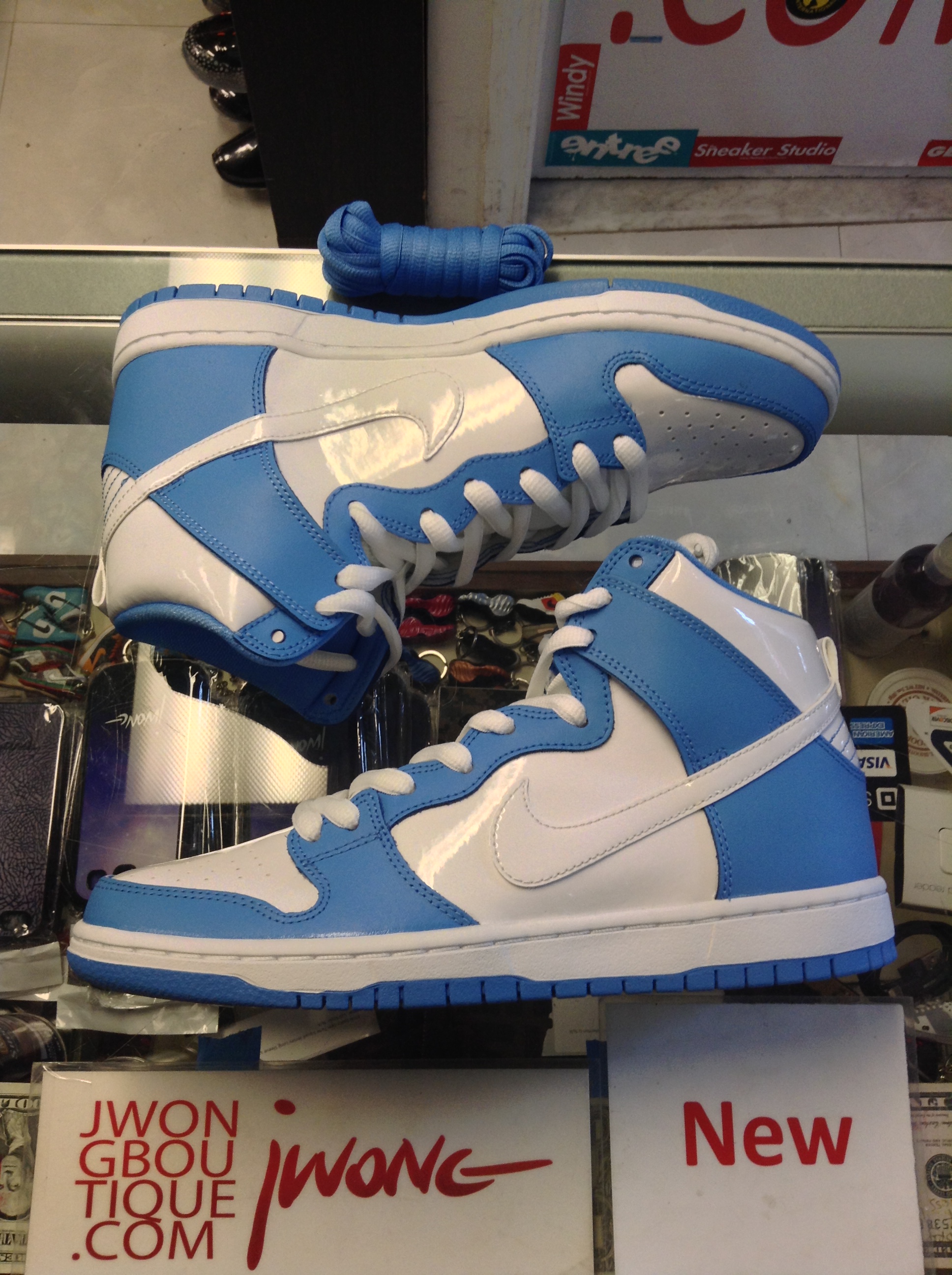 2014 Nike Dunk High Premium SB UNC | Jwong Boutique