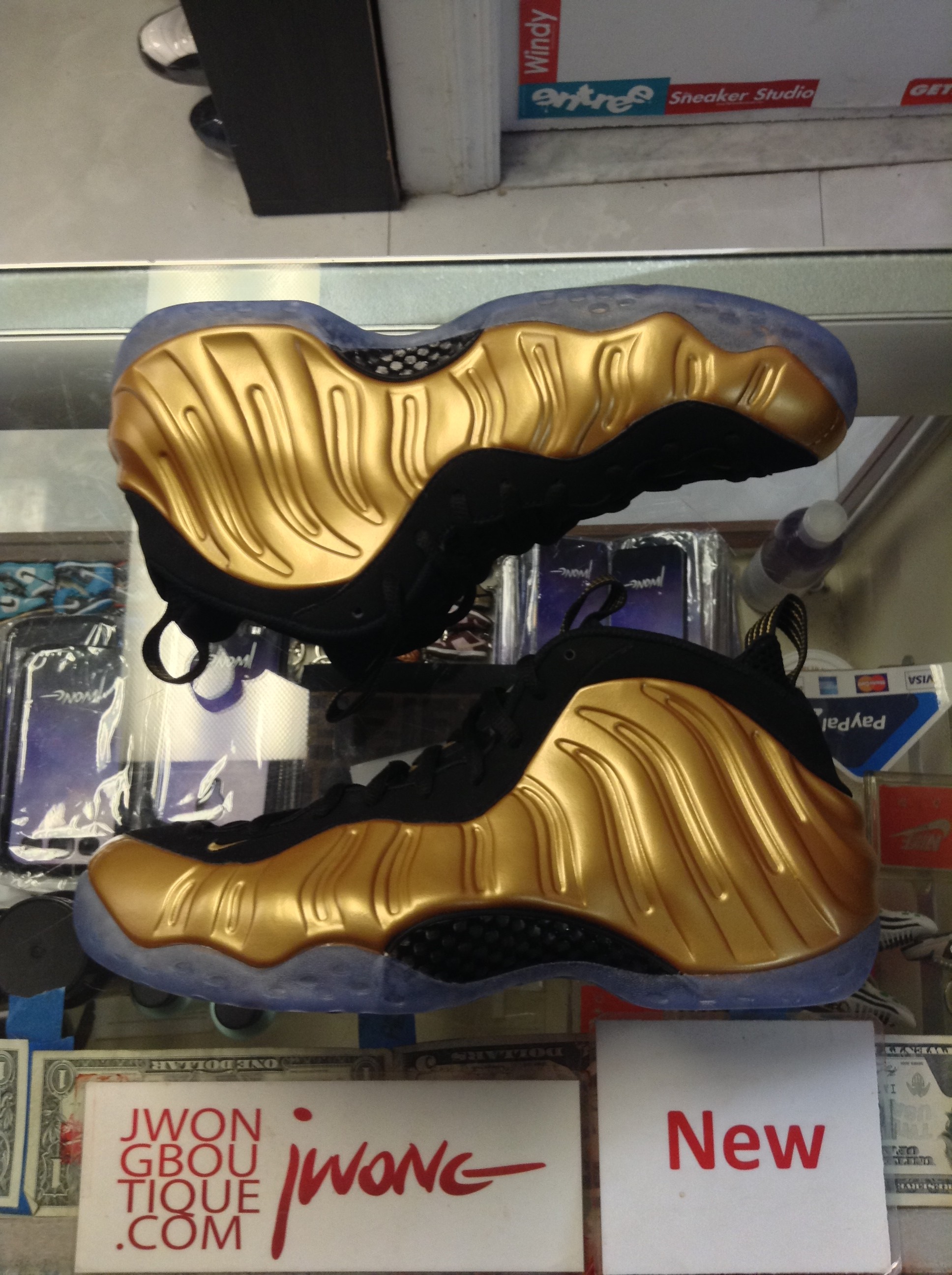 jordan foams gold