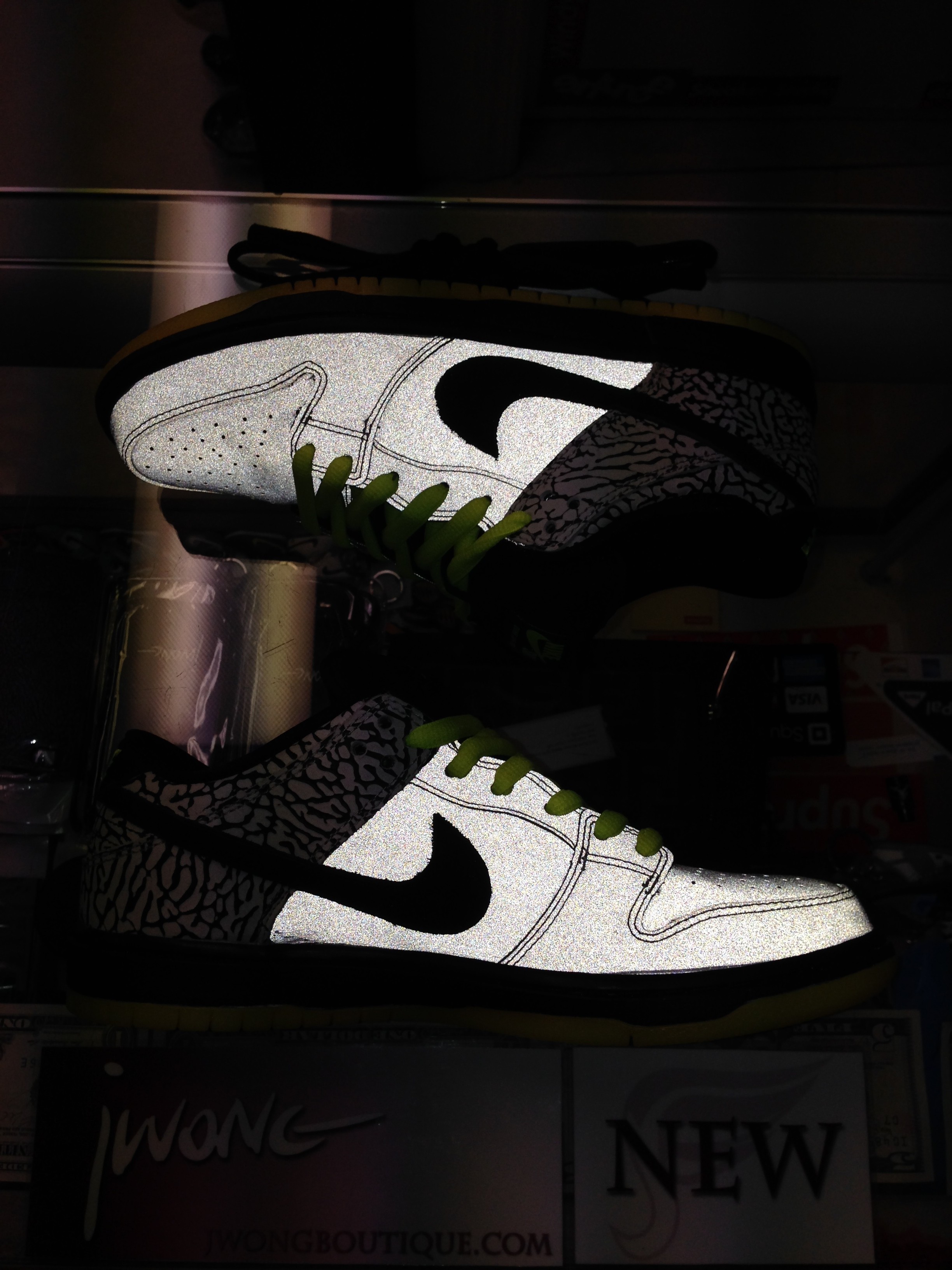 2013 Nike Dunk Low 112 DJ Clark Kent Men Yellowing | Jwong Boutique