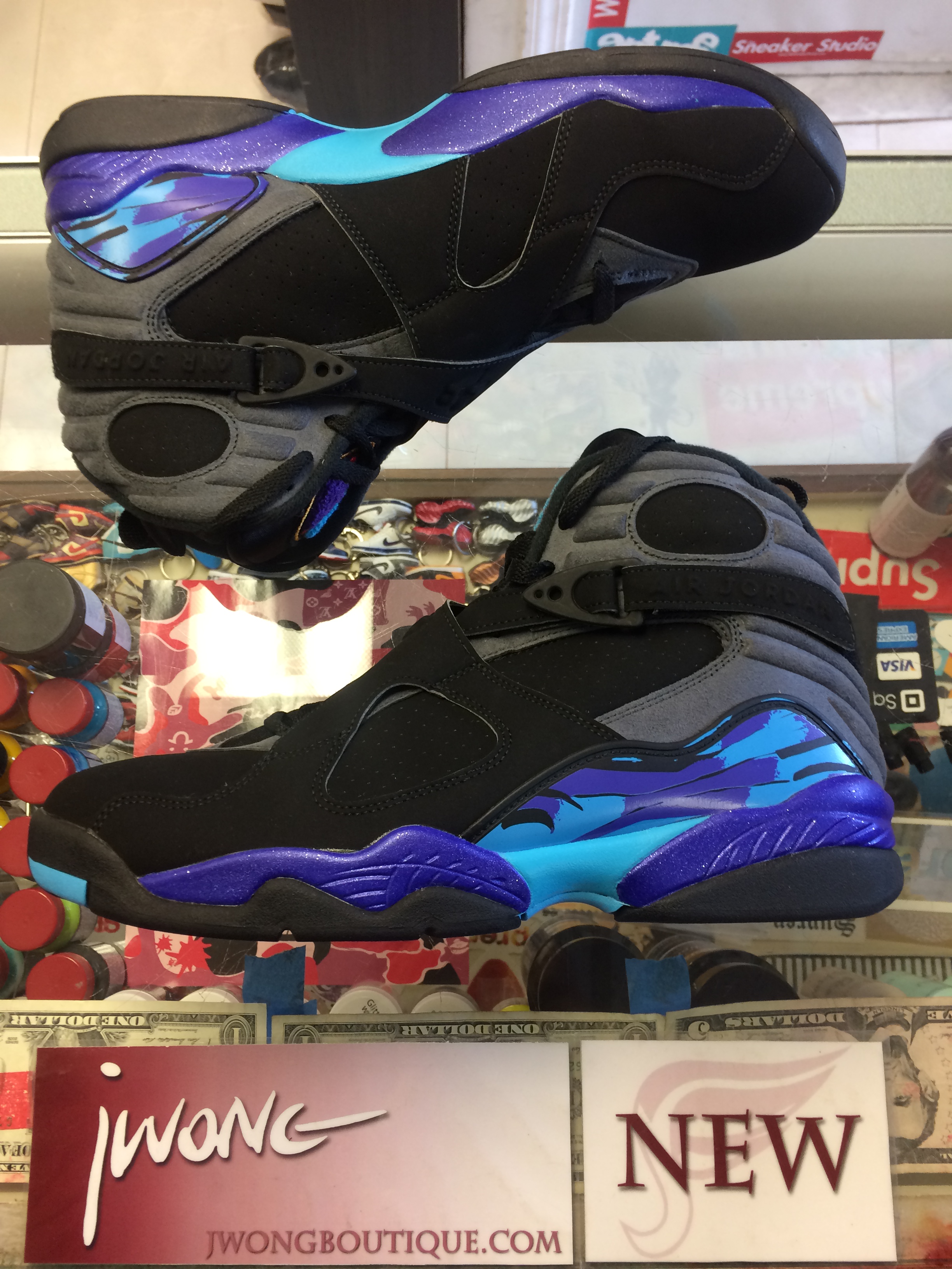 2015 Nike Air Jordan VIII Aqua | Jwong Boutique