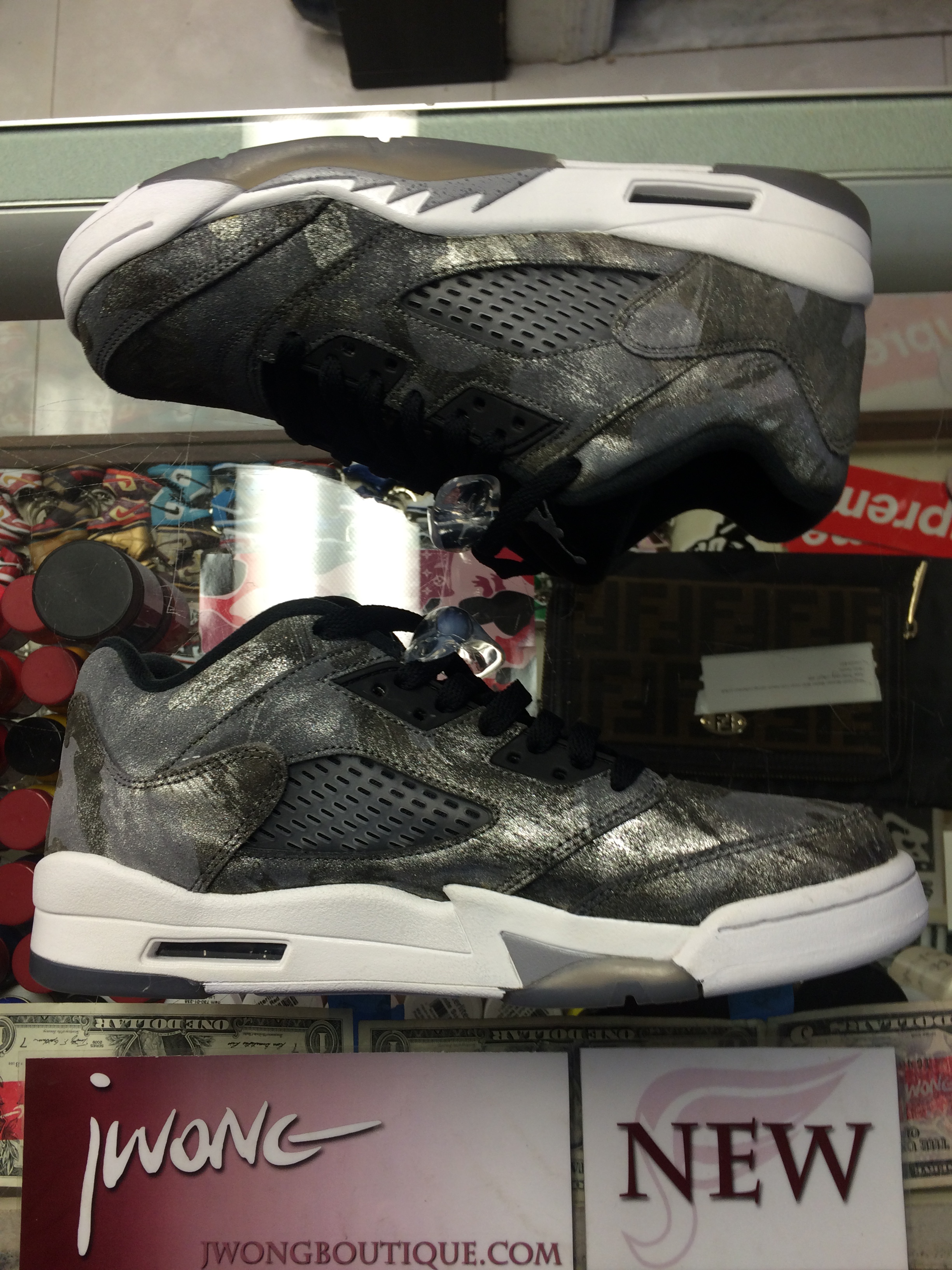 2015 Nike Air Jordan V Low All Star Cool Grey | Jwong Boutique
