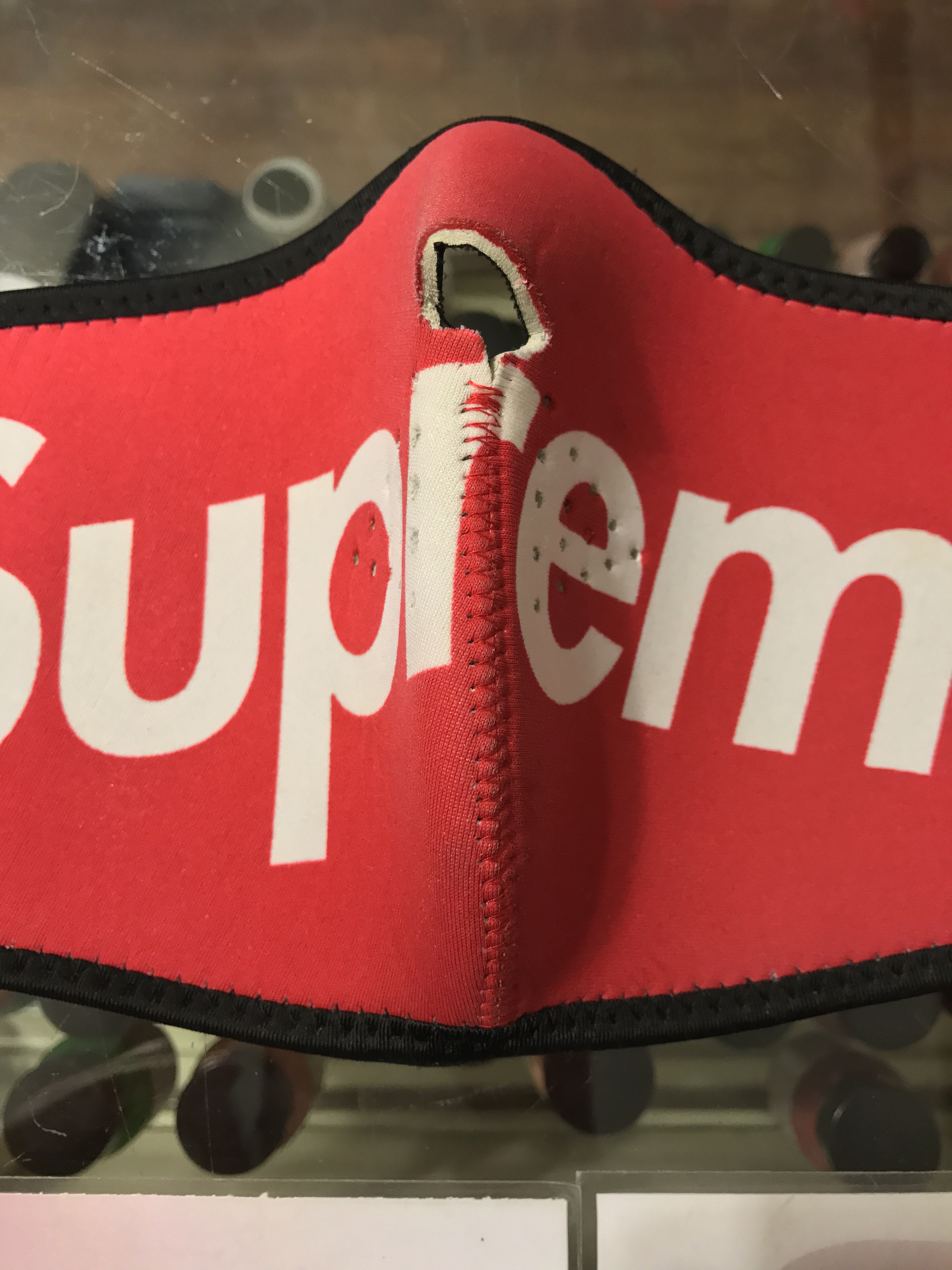 2014 Supreme Face Mask Red | Jwong Boutique
