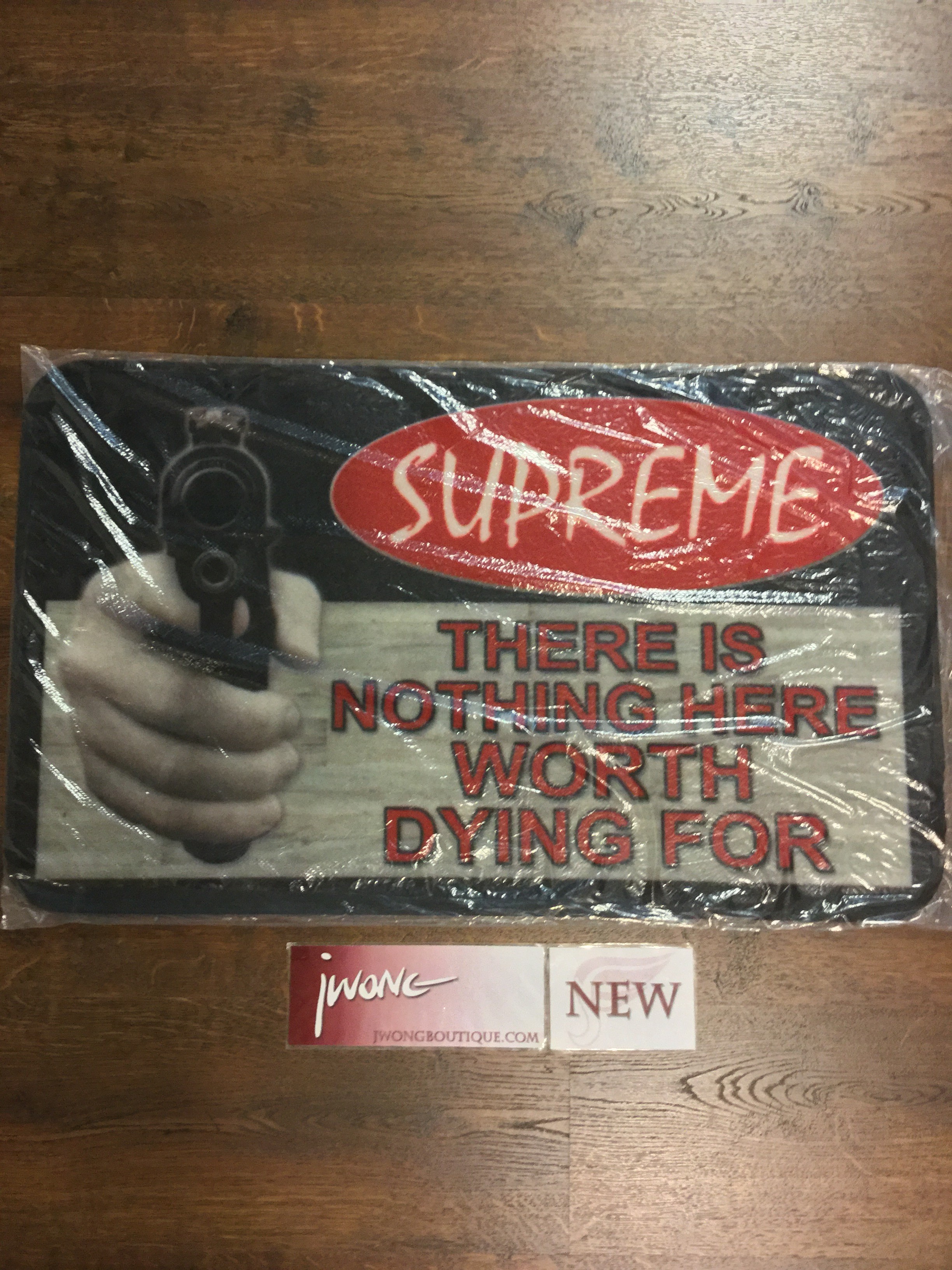 2017 Supreme Welcome Mat | Jwong Boutique
