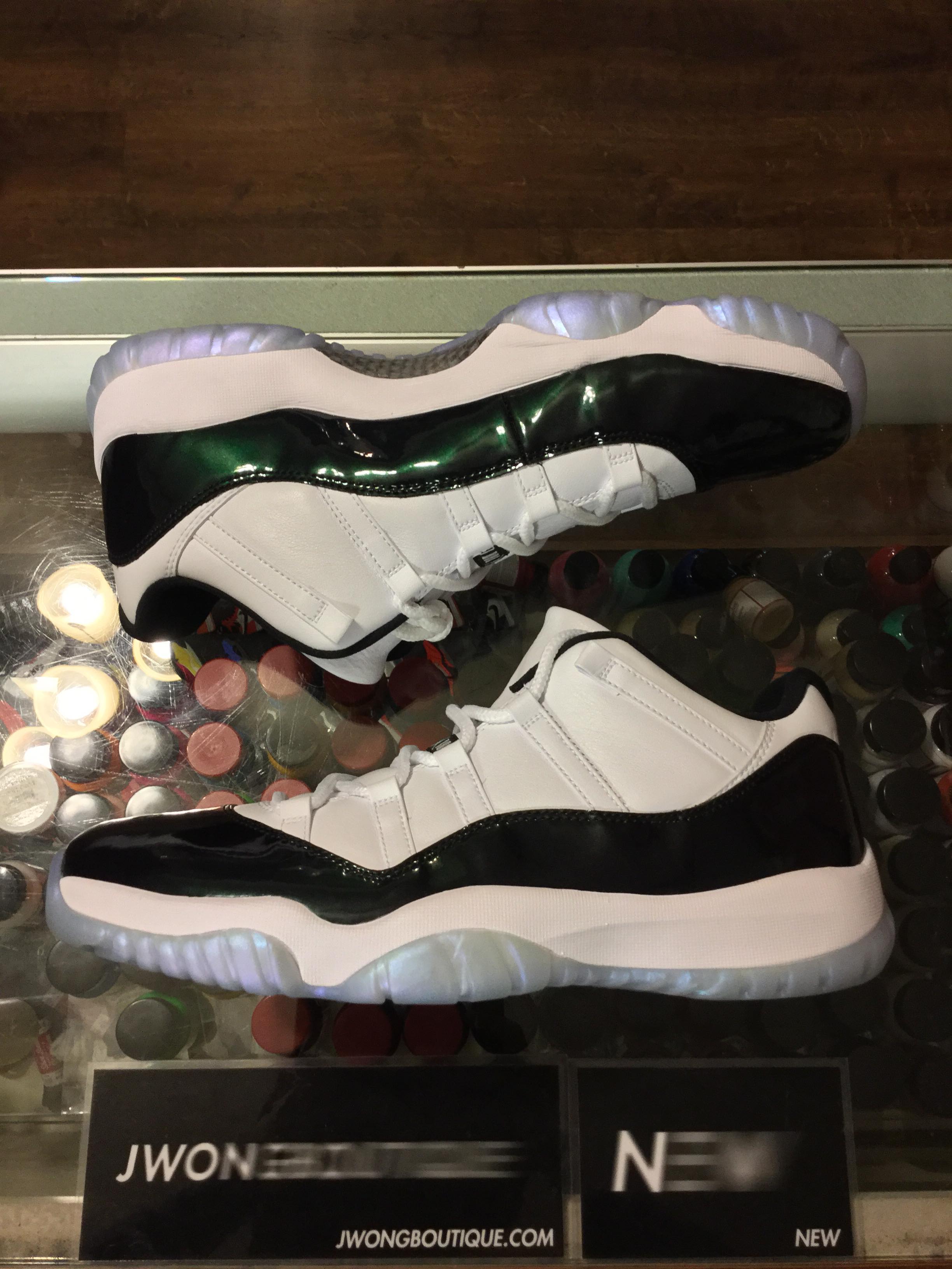 emerald low top 11s