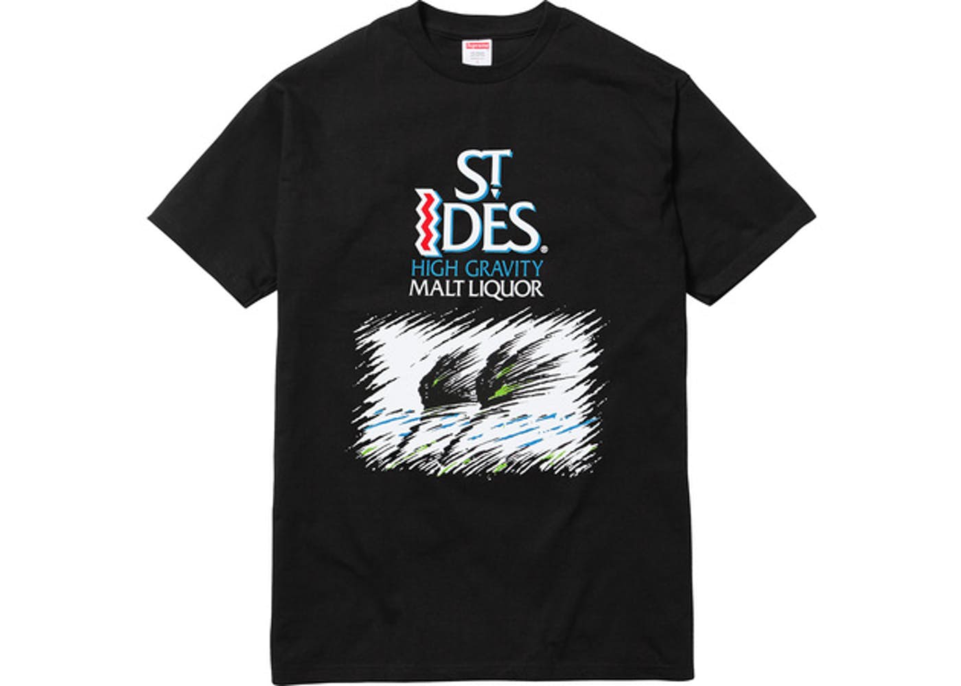 2016 Supreme Shirt ST Ides Tee Black Packaged | Jwong Boutique