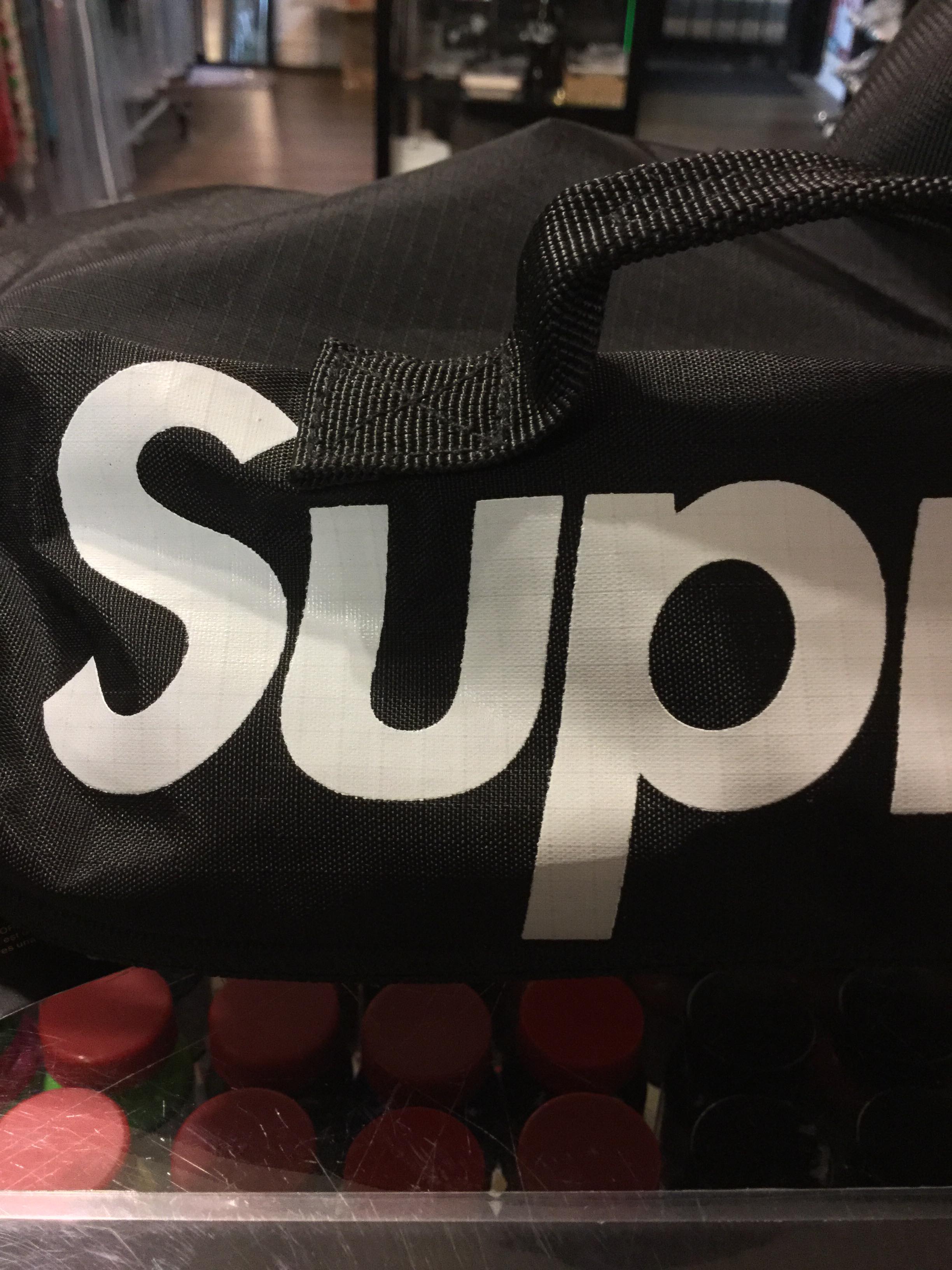 2017 Supreme 100D Cordura Ripstop Nylon Waist Bag Spring | Jwong Boutique