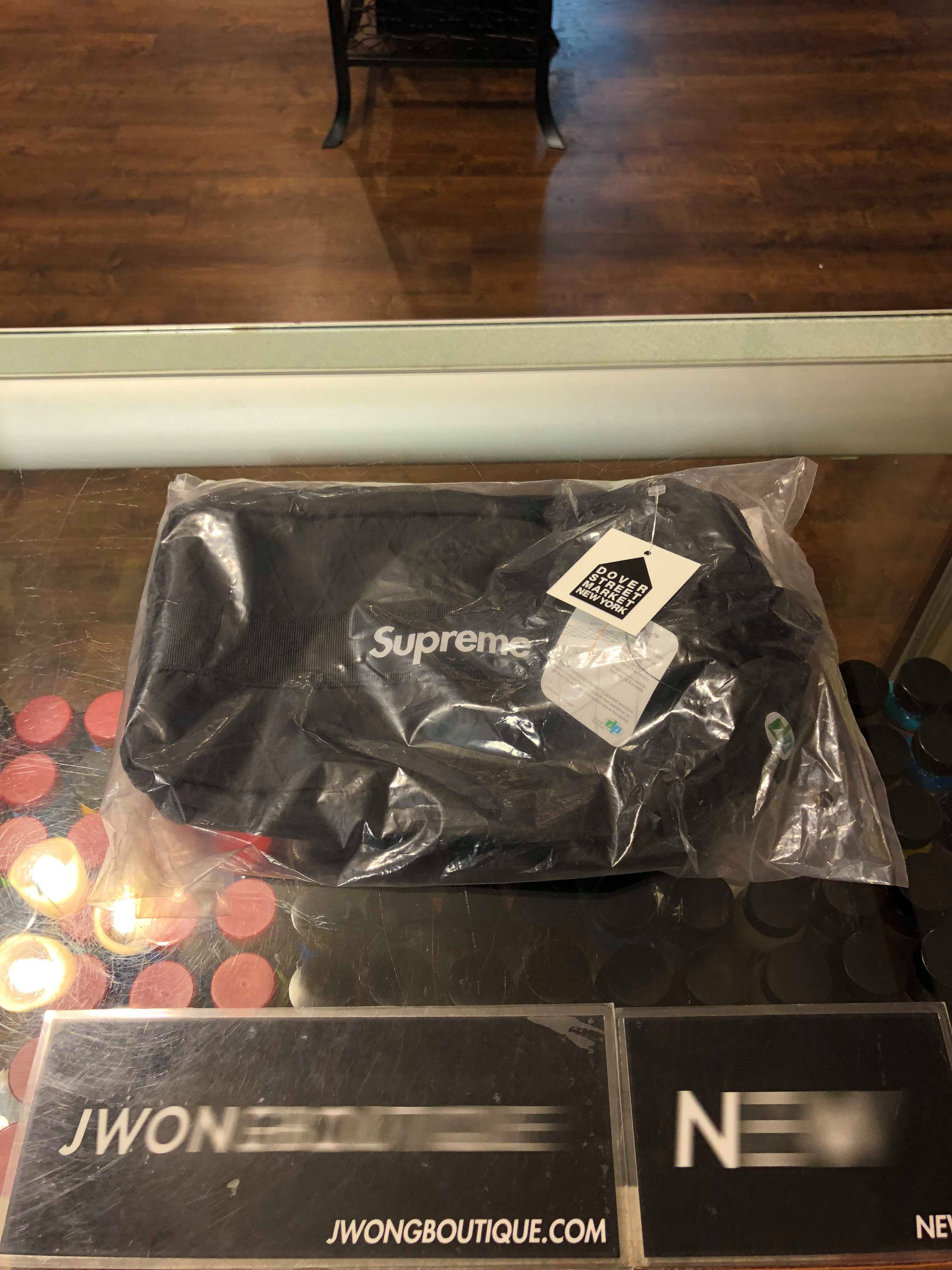2018 Supreme Utility Bag Black | Jwong Boutique