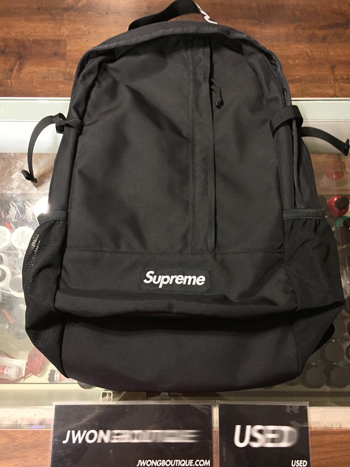 2018 Supreme Backpack Black | Jwong Boutique