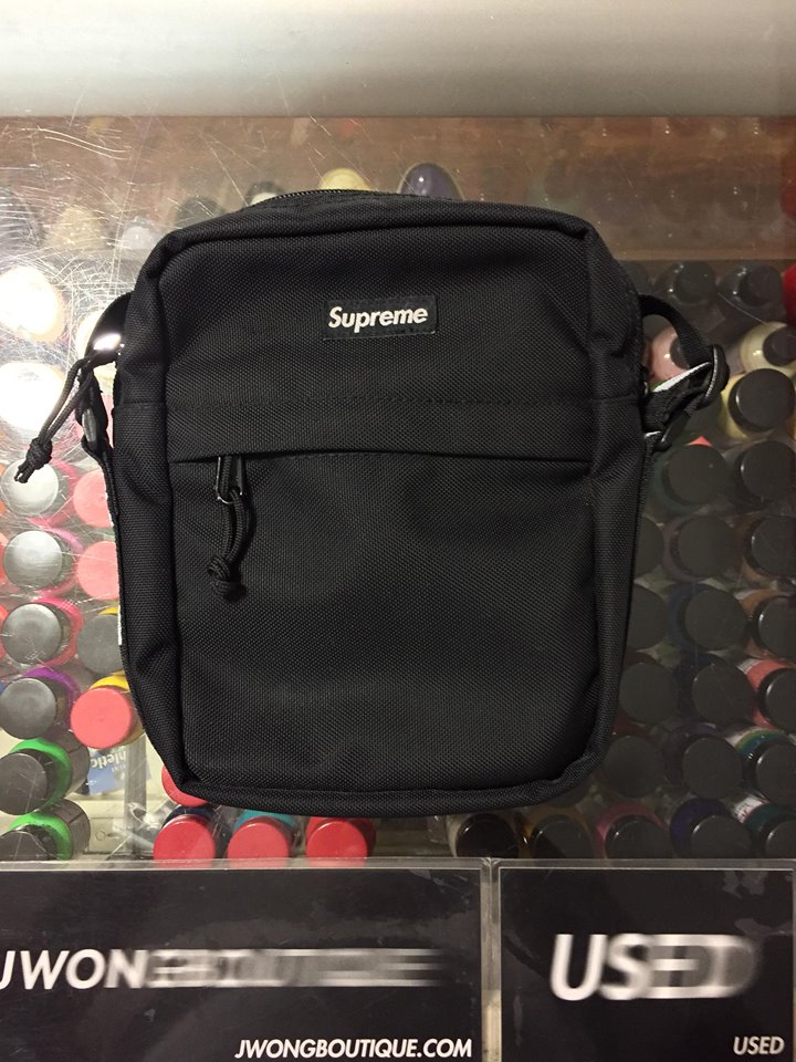 2018 Supreme Shoulder Bag Black Spring | Jwong Boutique