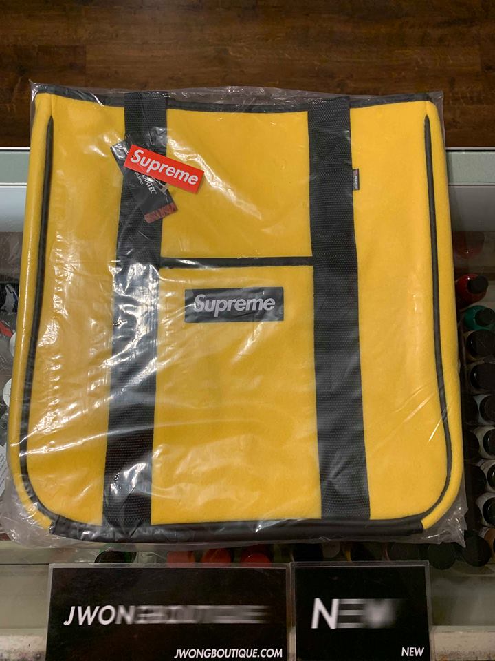 2018 Supreme Polartec Tote Bag | Jwong Boutique