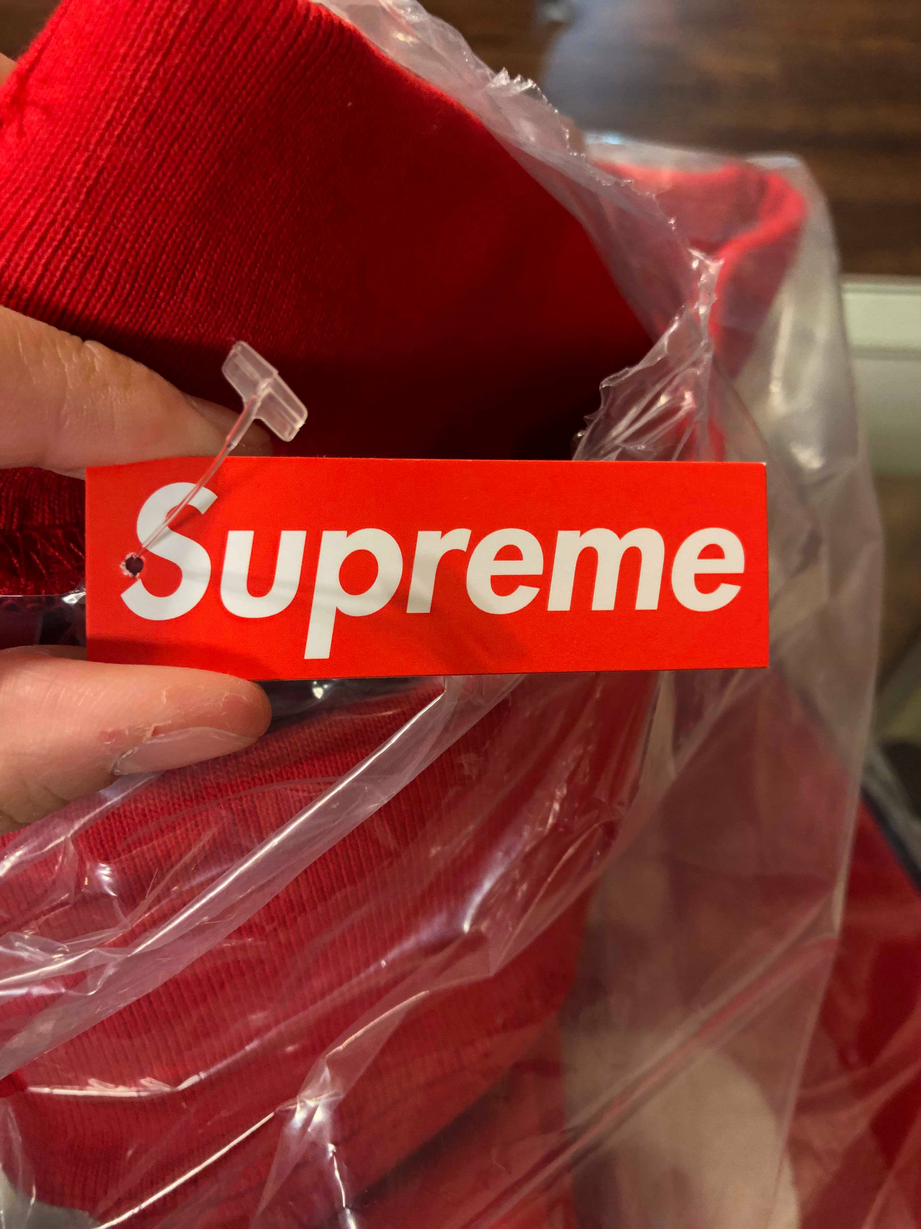 2019 Supreme S Logo Colorblocked Sweatshort Red | Jwong Boutique