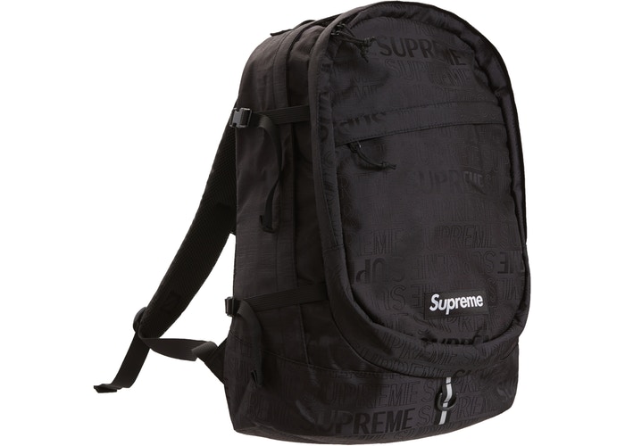 2019 Supreme Backpack Black | Jwong Boutique