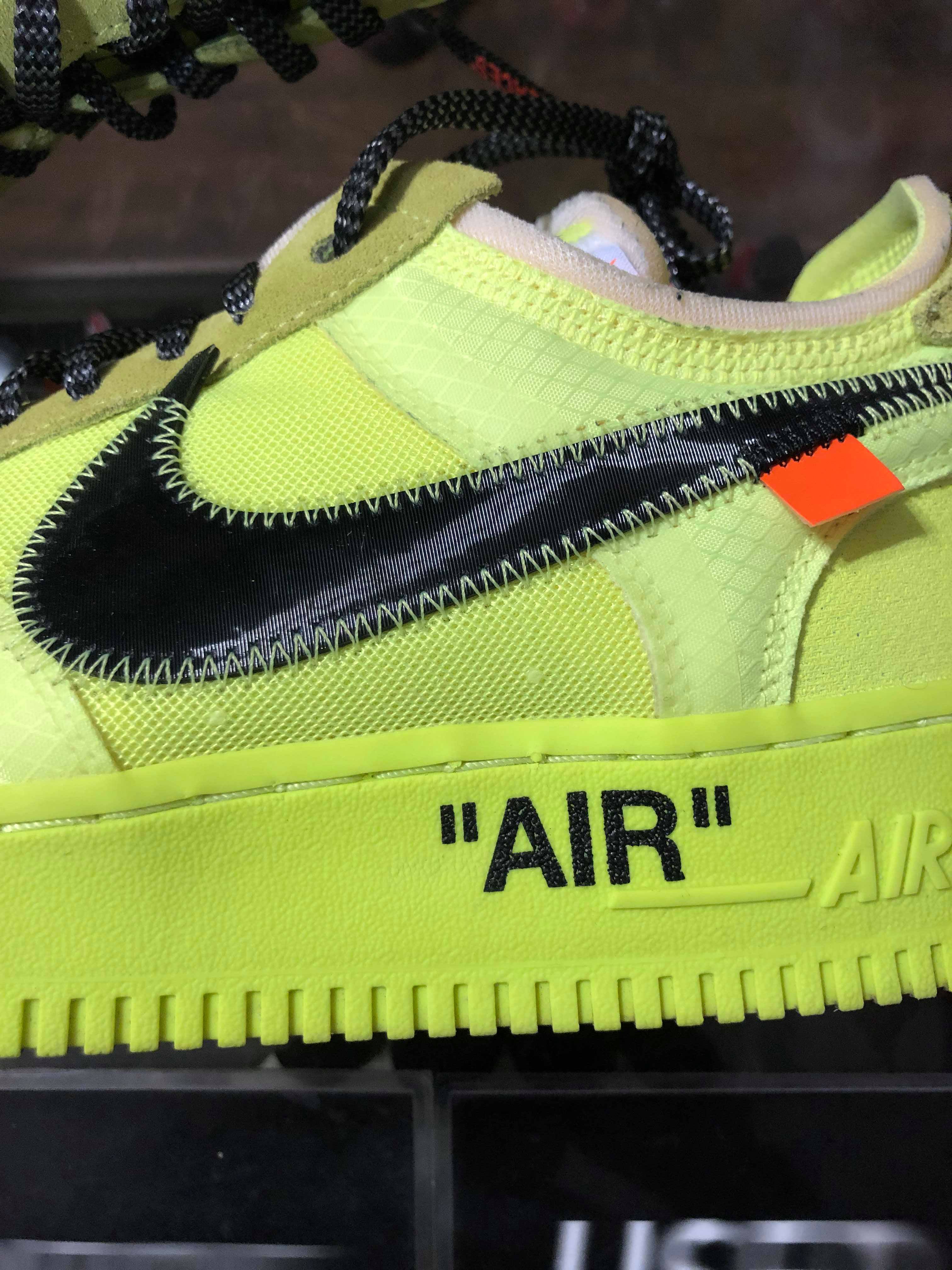 2018 Nike The 10 Off White Air Force 1 Low Volt | Jwong Boutique
