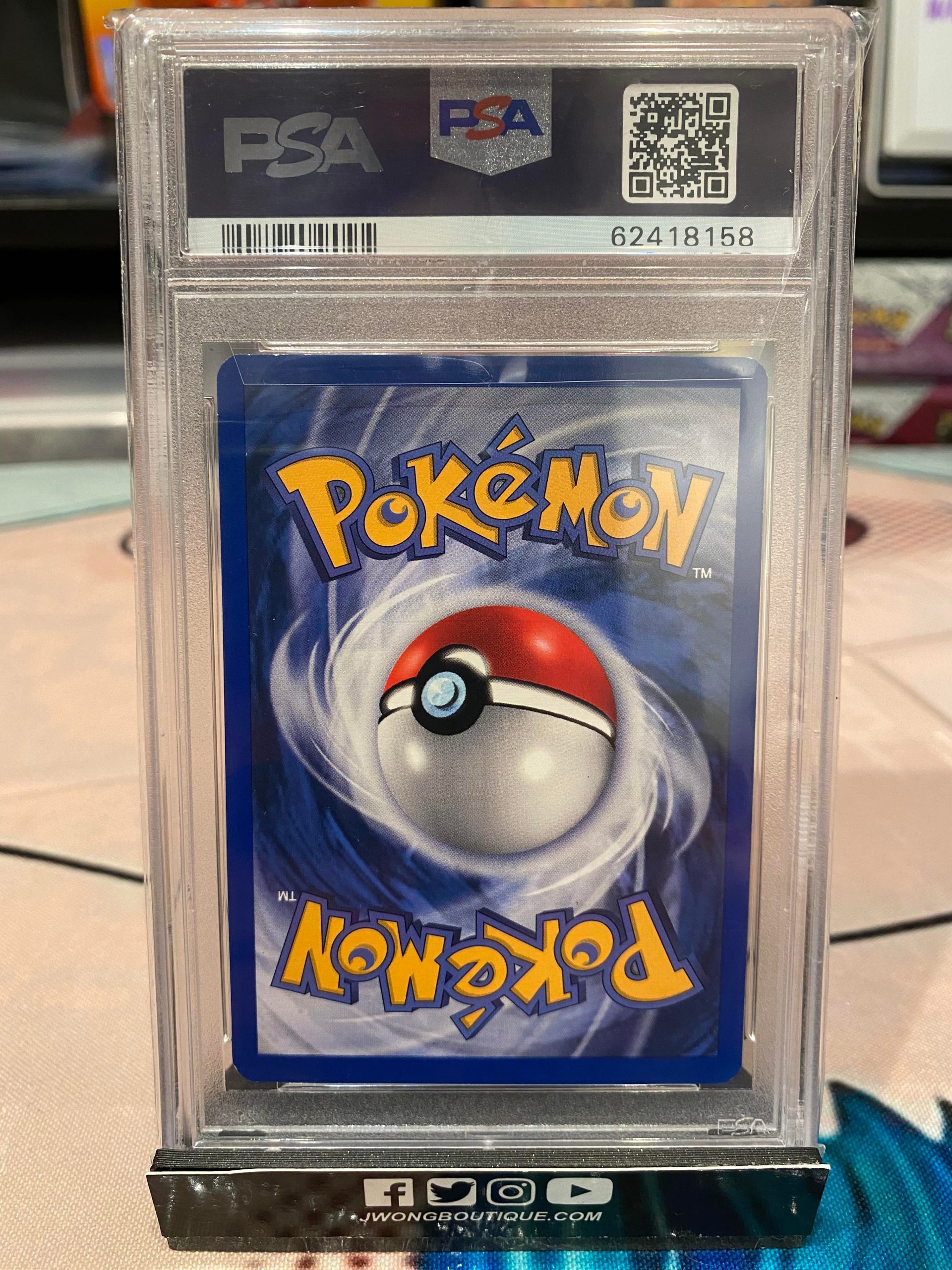 2001 Pokemon Umbreon Neo Discovery 13 PSA 9 Holo Mint Jwong Boutique