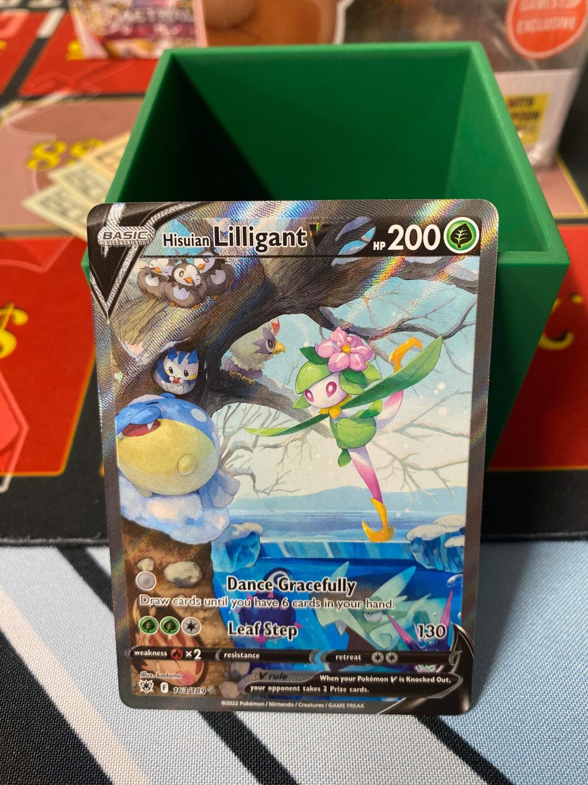 Pokemon Hisuian Lilligant V Alternate Full Art Astral Radiance