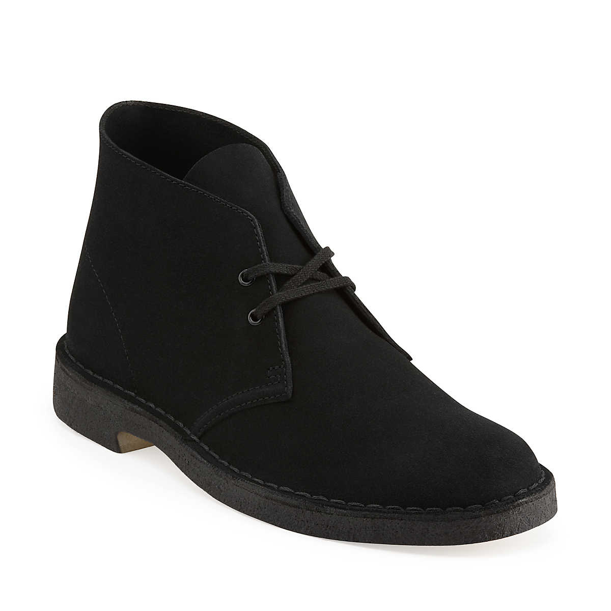 Preorder Clark Desert Boot Black Suede 31691 | Jwong Boutique
