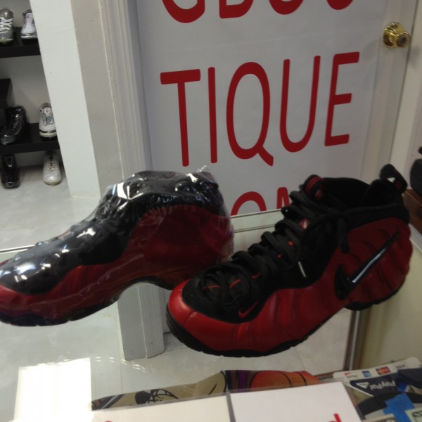 2002 Nike Air Red Pro Foamposite