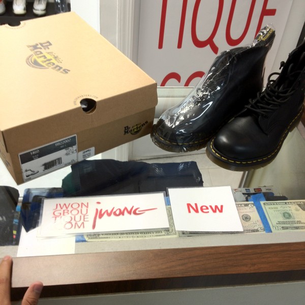 Dr. Martens Black Napa Re-Invented