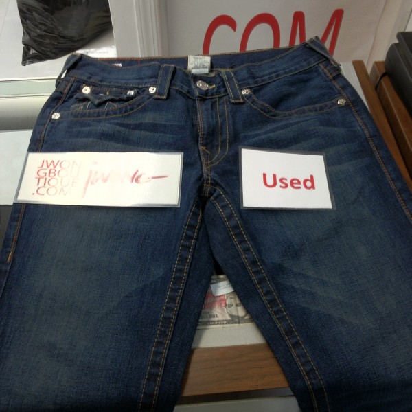 True Religion Billy Navy Sz 31