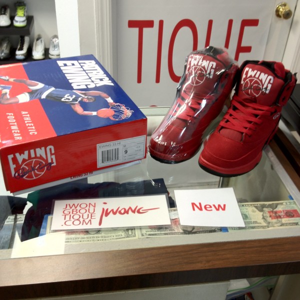 2012 Patrick Ewing 33 Hi Red Suede